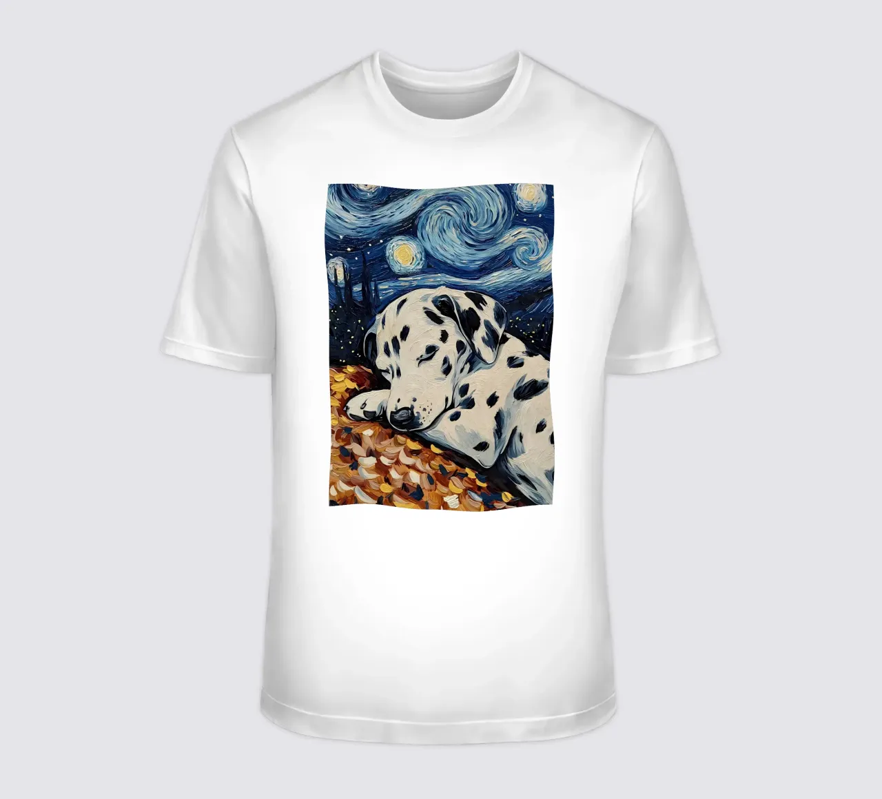 Dalmatian Puppy Sleeping t-shirt by Adrian Patel