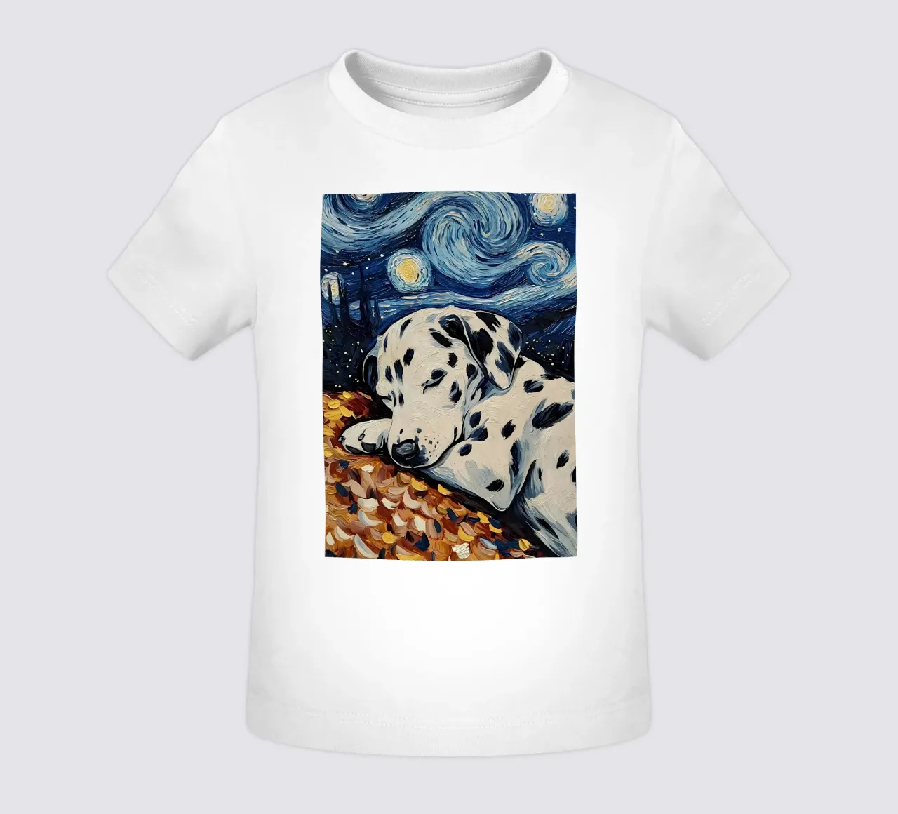 Chiot dalmatien en train de dormir t-shirt pour bébé de Adrian Patel