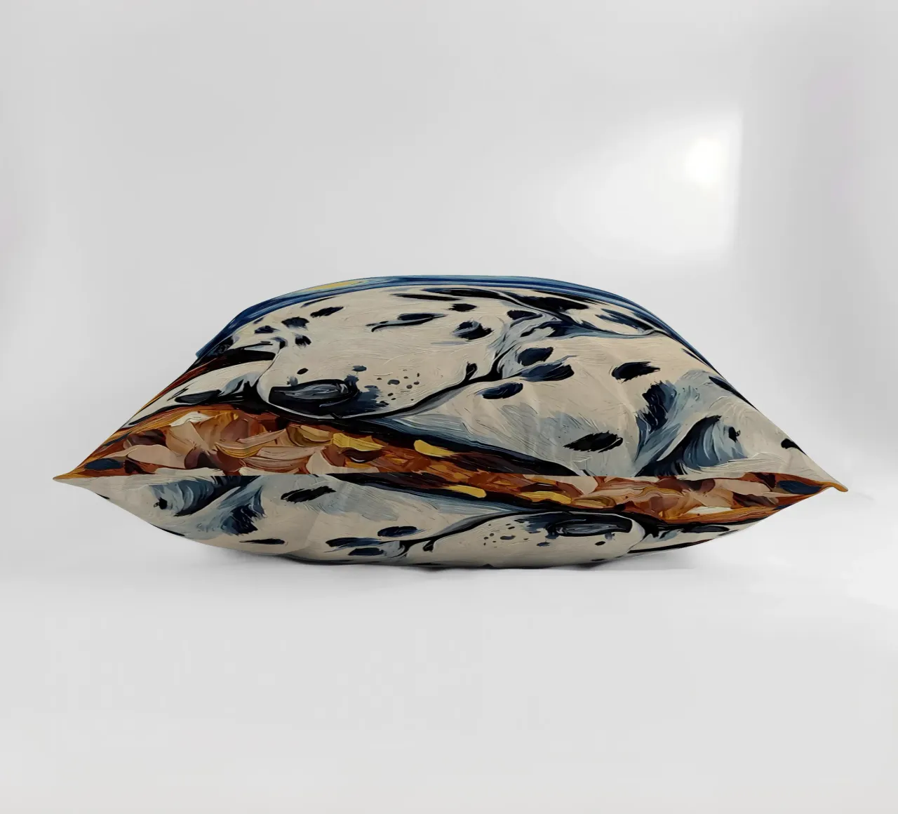 Dalmatian Puppy Sleeping decorative cushion by Adrian Patel