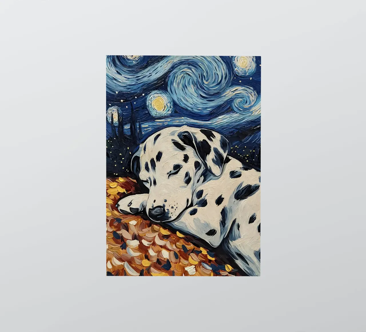 Dalmatian Puppy Sleeping sticker by Adrian Patel
