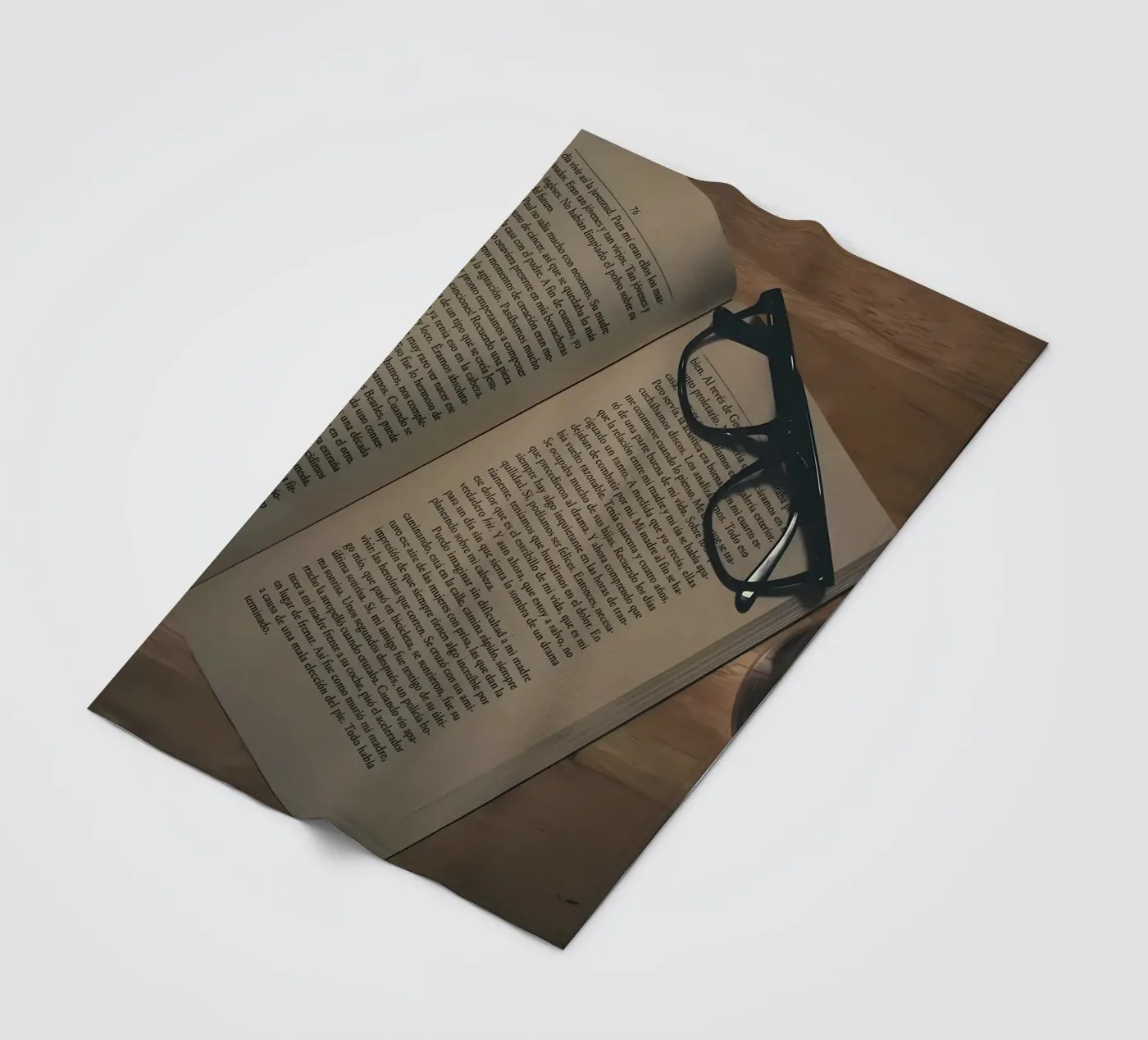 koffie en boeken fleecedeken van Aiden Garcia