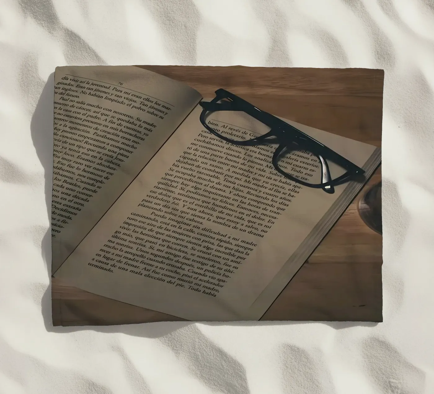 coffee and books telo mare da Aiden Garcia