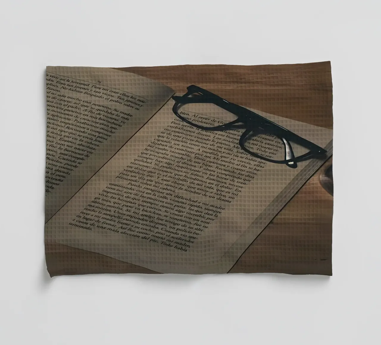 caffè e libri canovaccio da cucina da Aiden Garcia