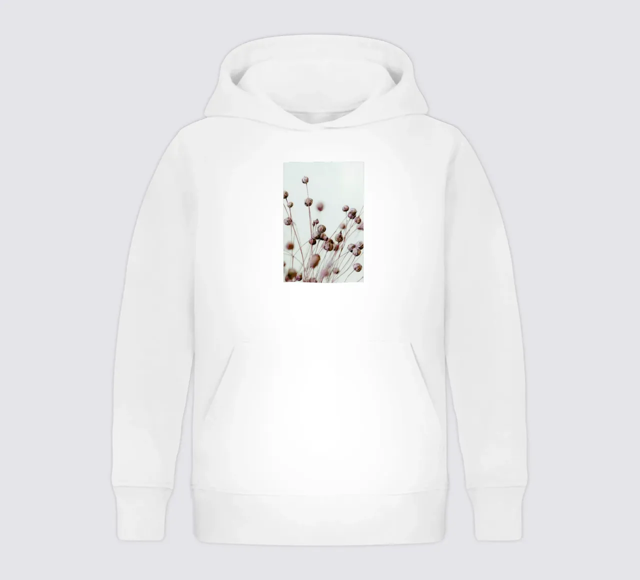 Poppy Heads kids hoodie by Flora & Fauna
