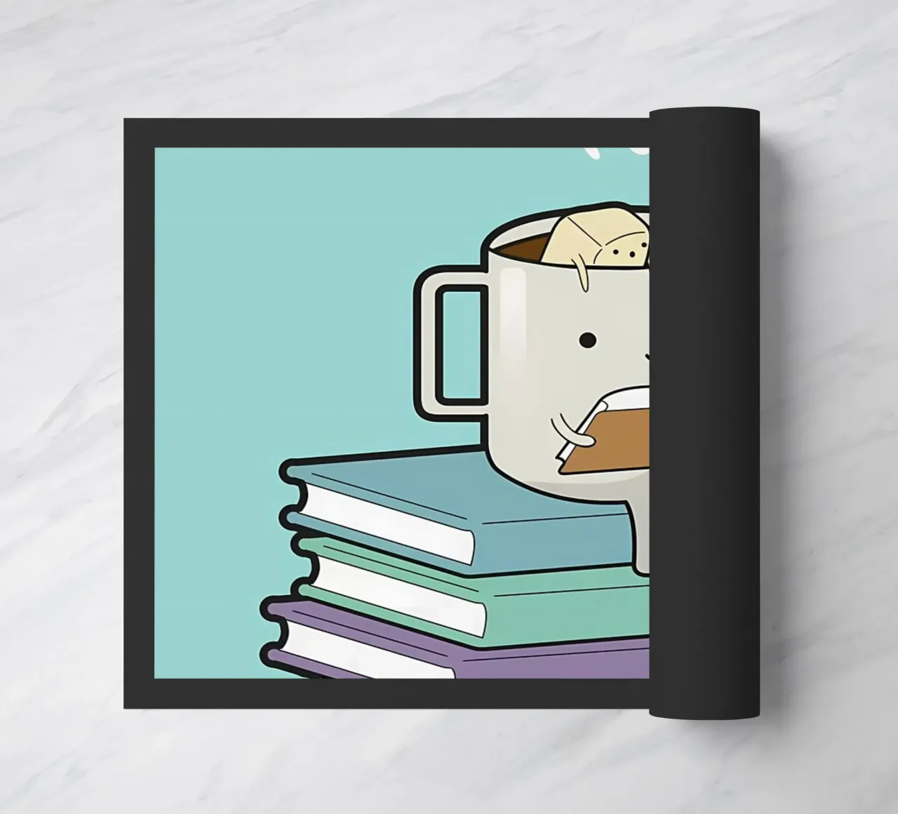 Mug doormat by Aiden Garcia