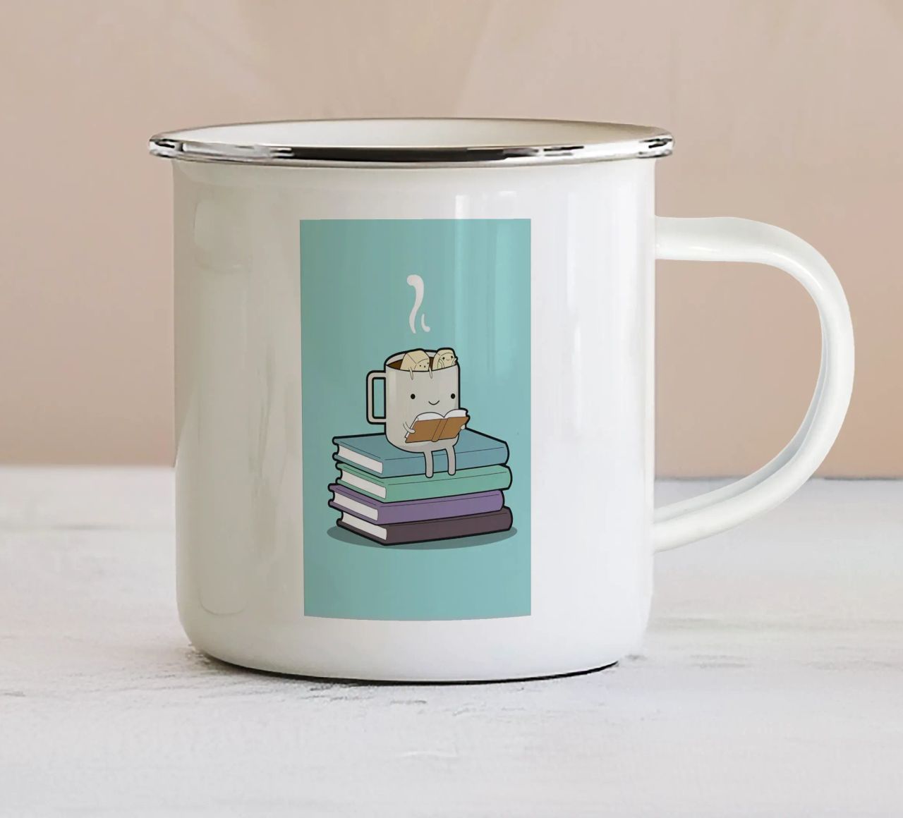 Tazza tazza in smalto da Aiden Garcia