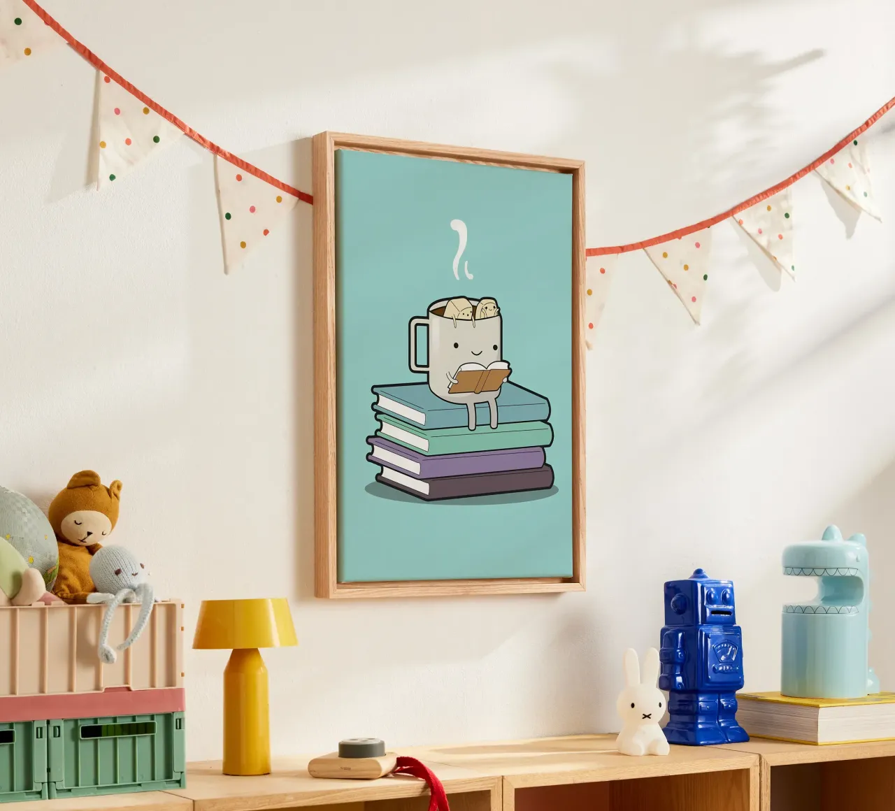 Mok canvas met Baklijst van Aiden Garcia