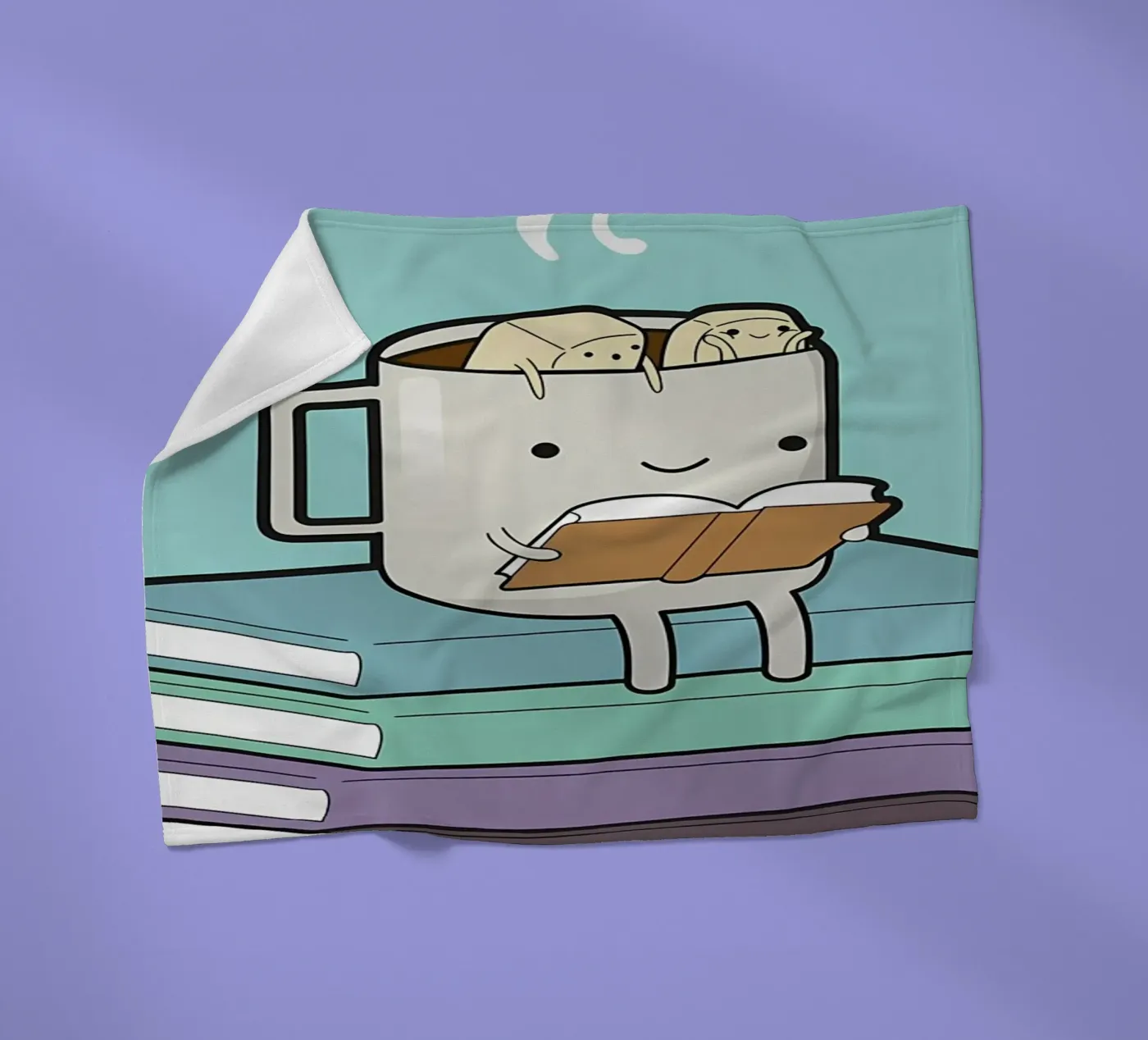 Becher Fleecedecke von Aiden Garcia