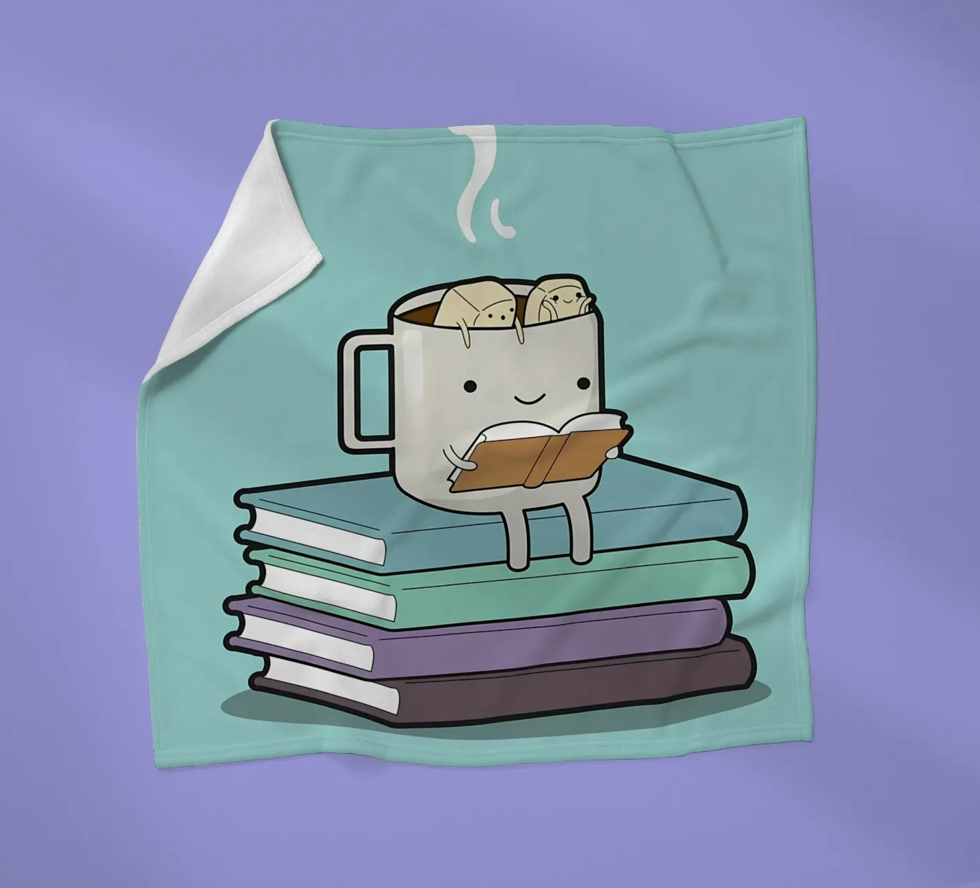 Becher Fleecedecke von Aiden Garcia