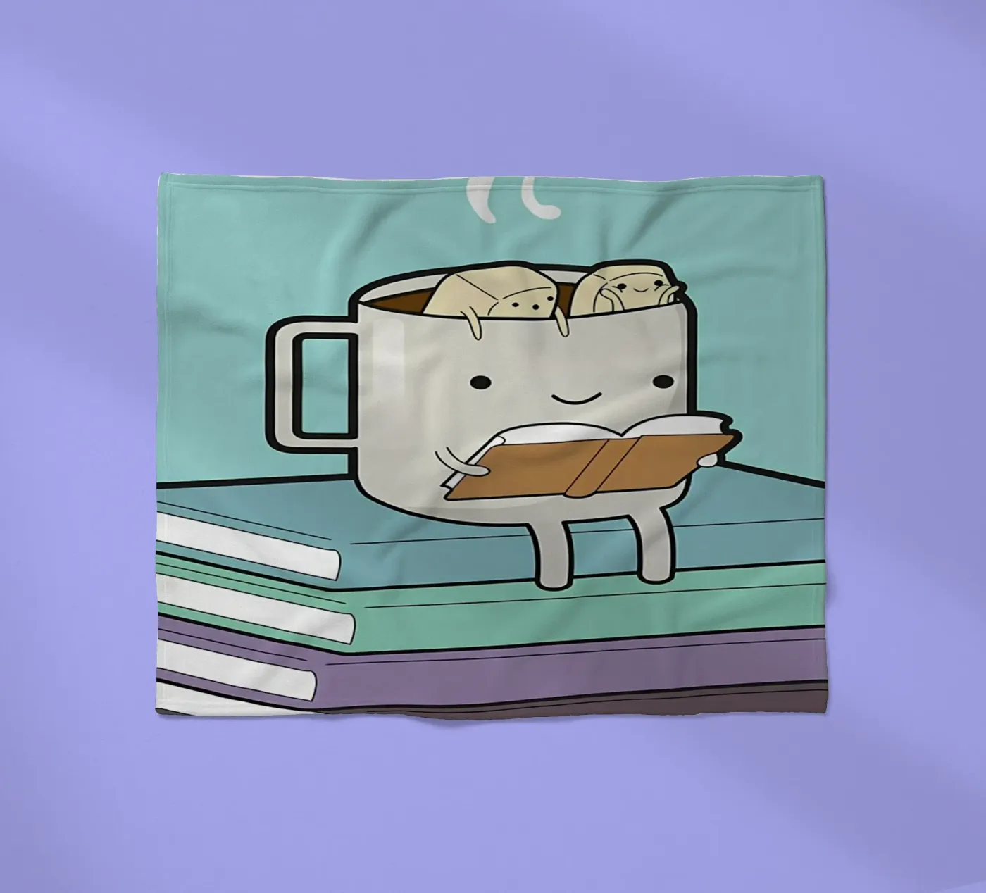 Becher Fleecedecke von Aiden Garcia