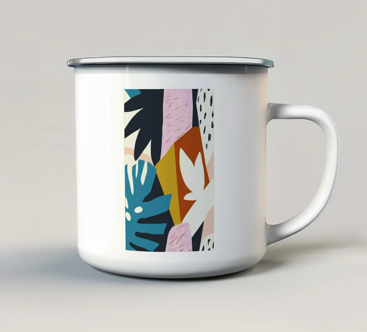 Bursting Out tazza in smalto da Pure