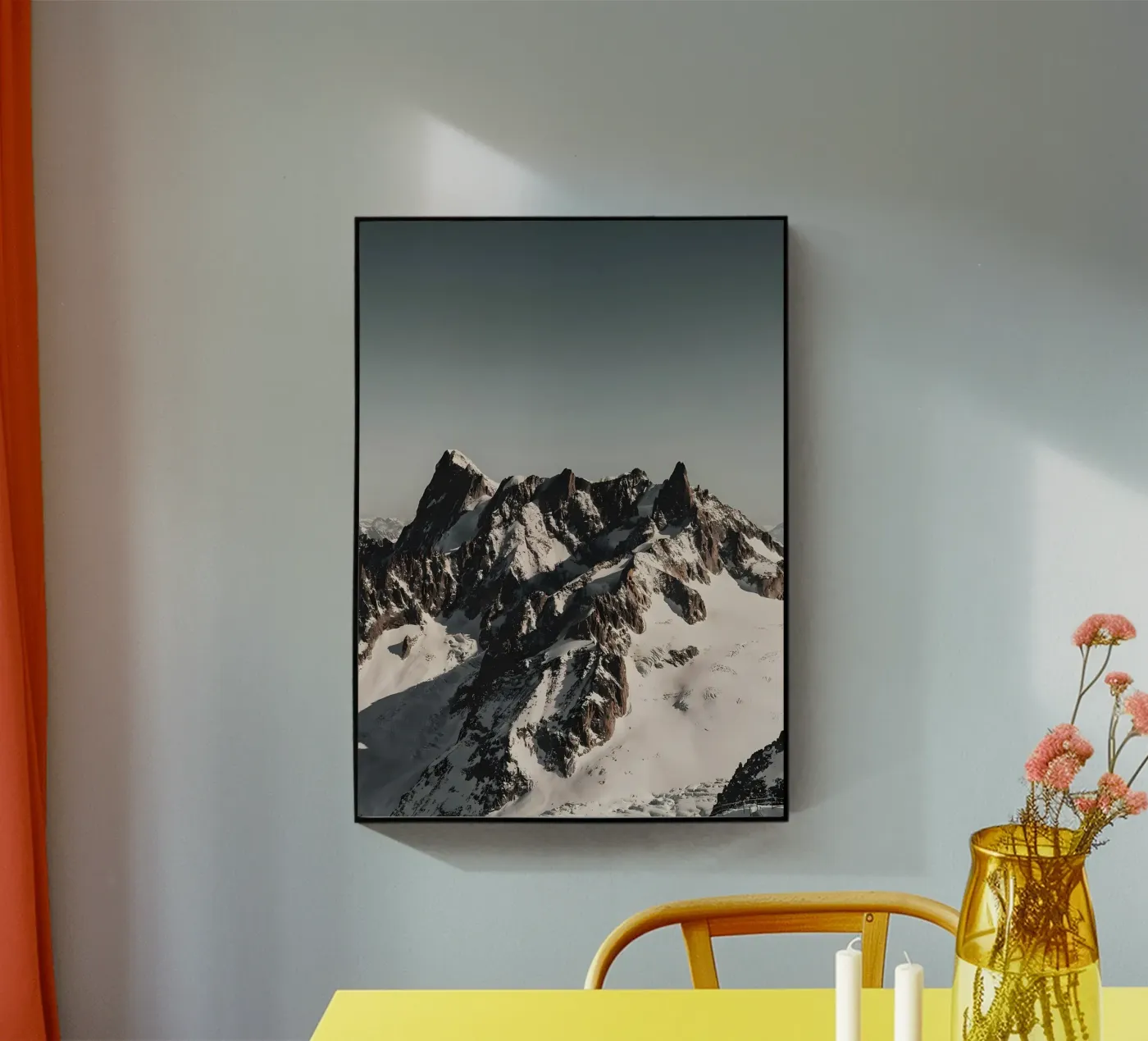 Alpi francesi plexiglass da Matthew Katz