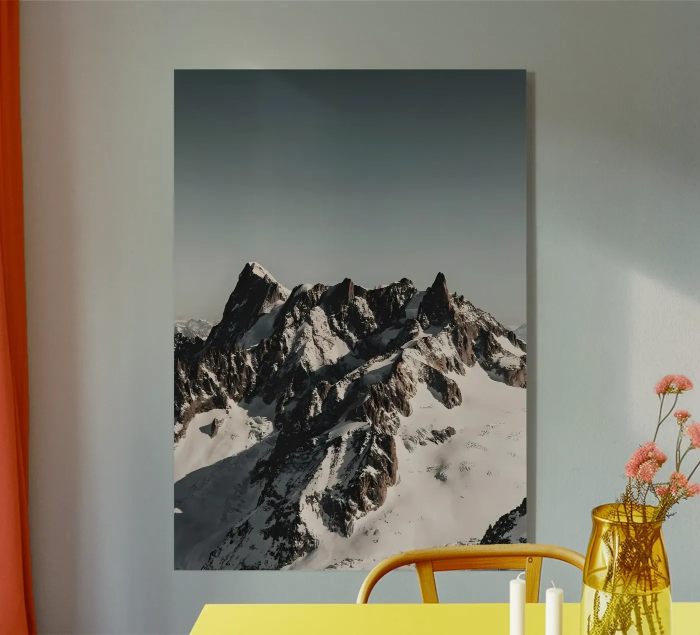 Alpi francesi plexiglass da Matthew Katz