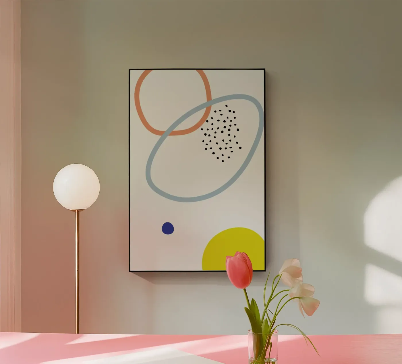 Saturn acrylic glass by Studio One