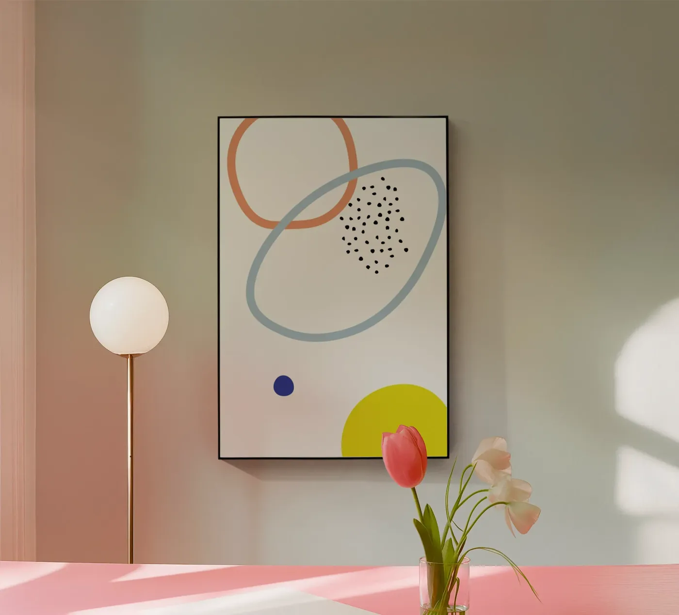 Saturn acryl van Studio One