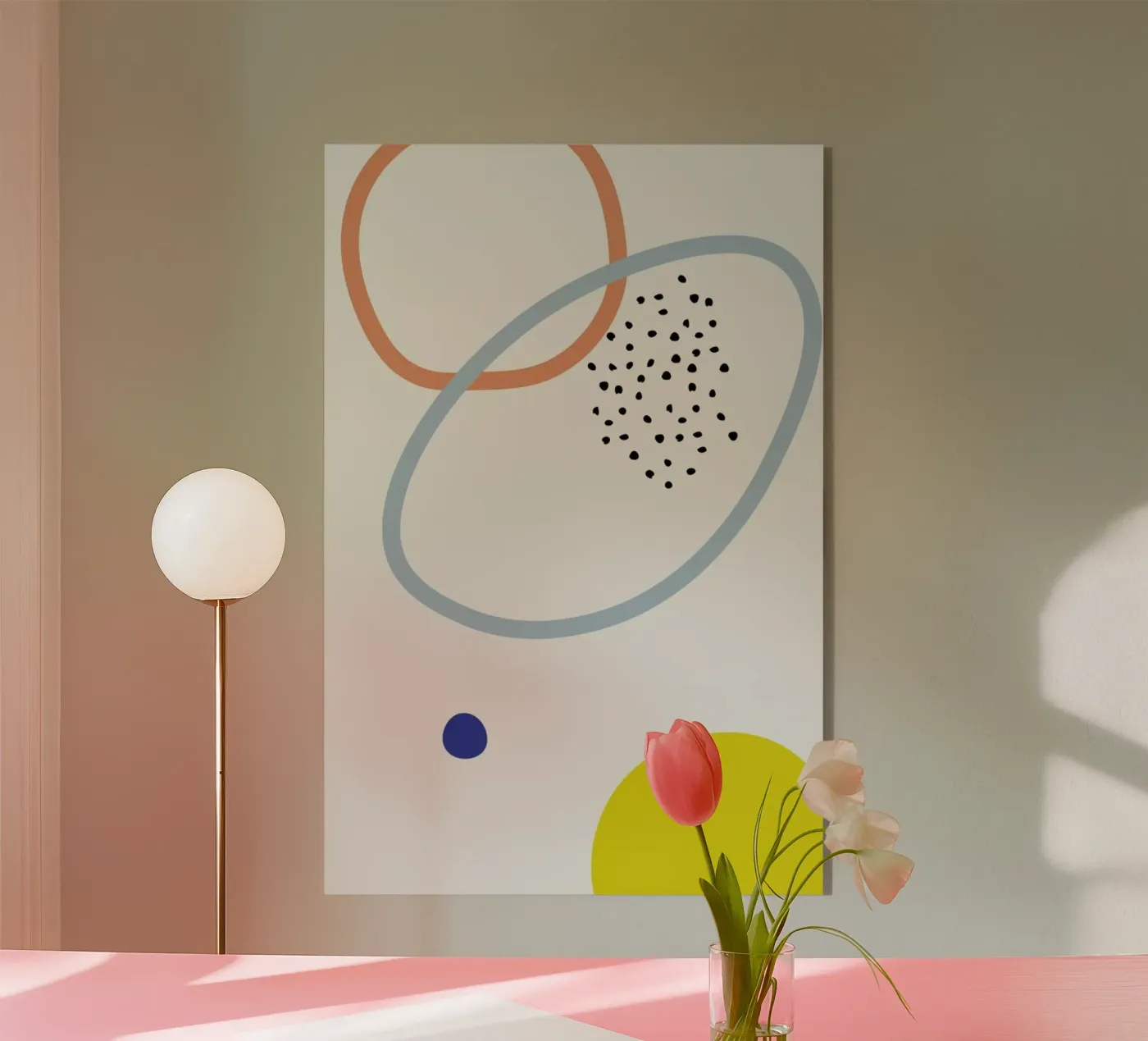 Saturn acryl van Studio One