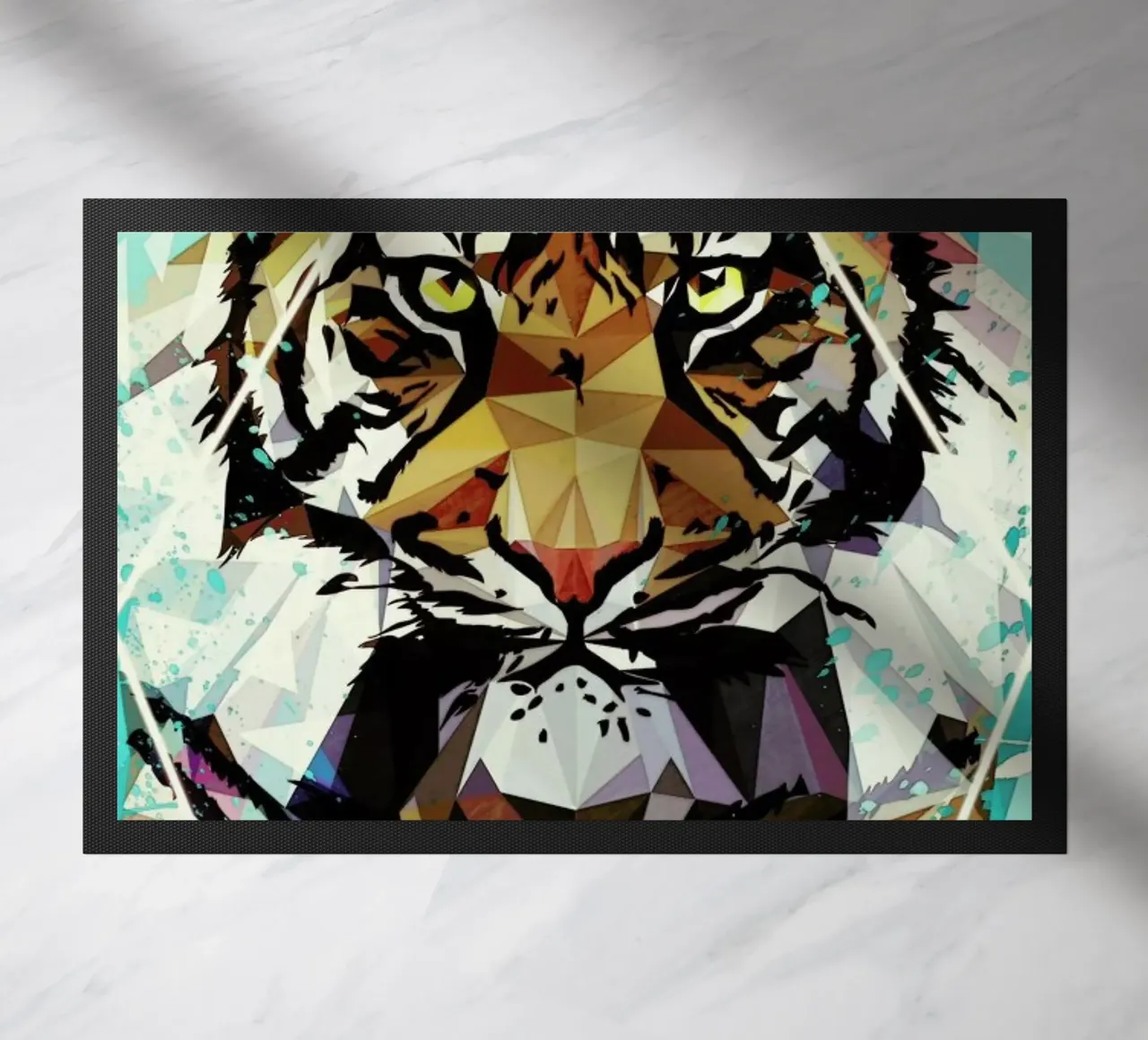 It Tiger doormat by Mayka ienova