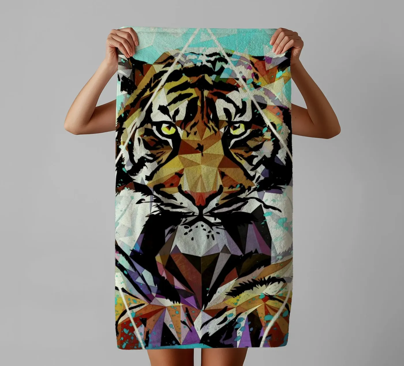 It Tiger badhanddoek van Mayka ienova