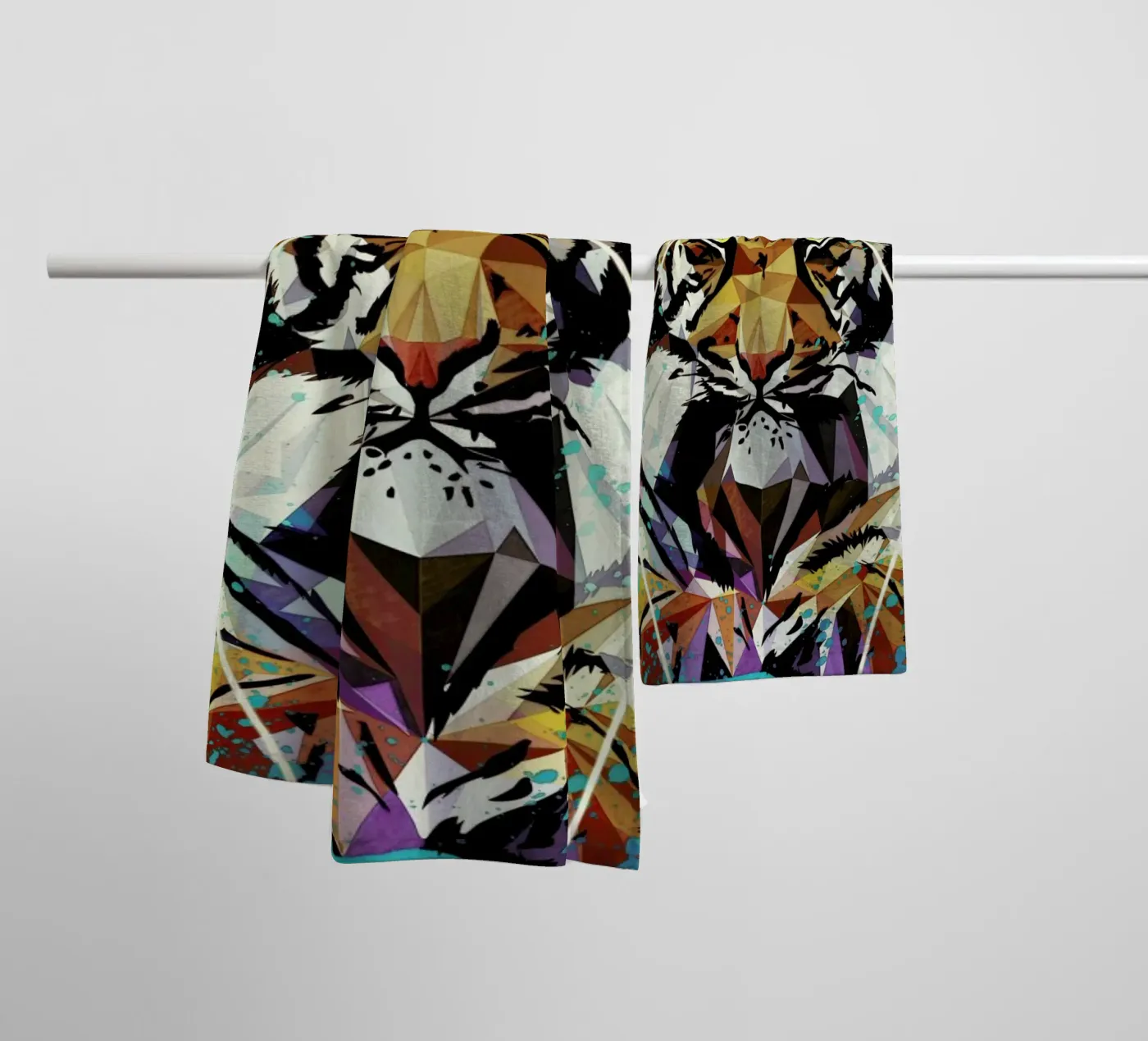 It Tiger badhanddoek van Mayka ienova