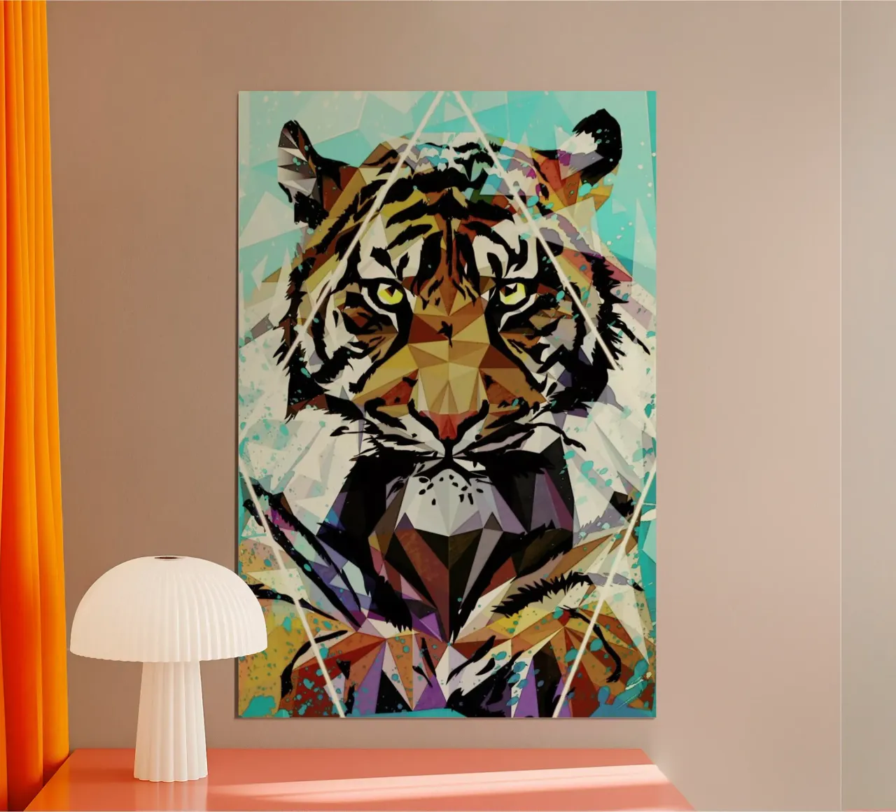 It Tiger carta hahnemühle da Mayka ienova