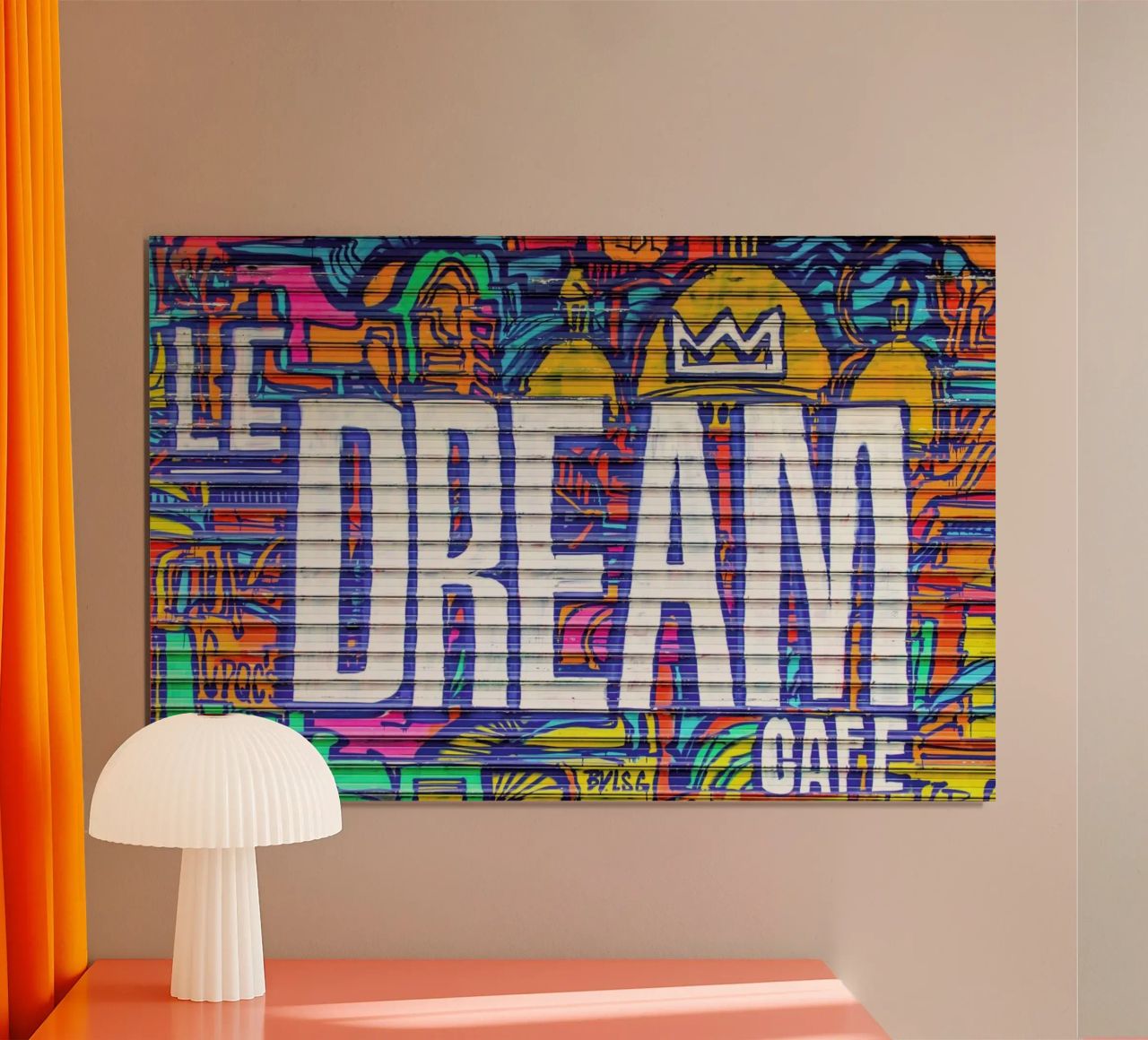 Le Dream Caf‚ poster by Magdalena Martin Photography