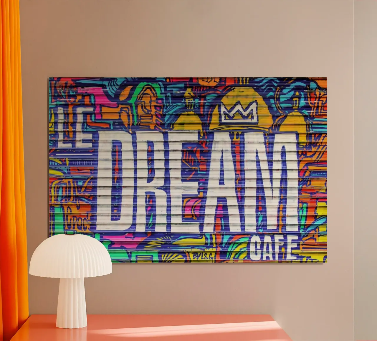 Le Dream Caf‚ poster by Magdalena Martin Photography