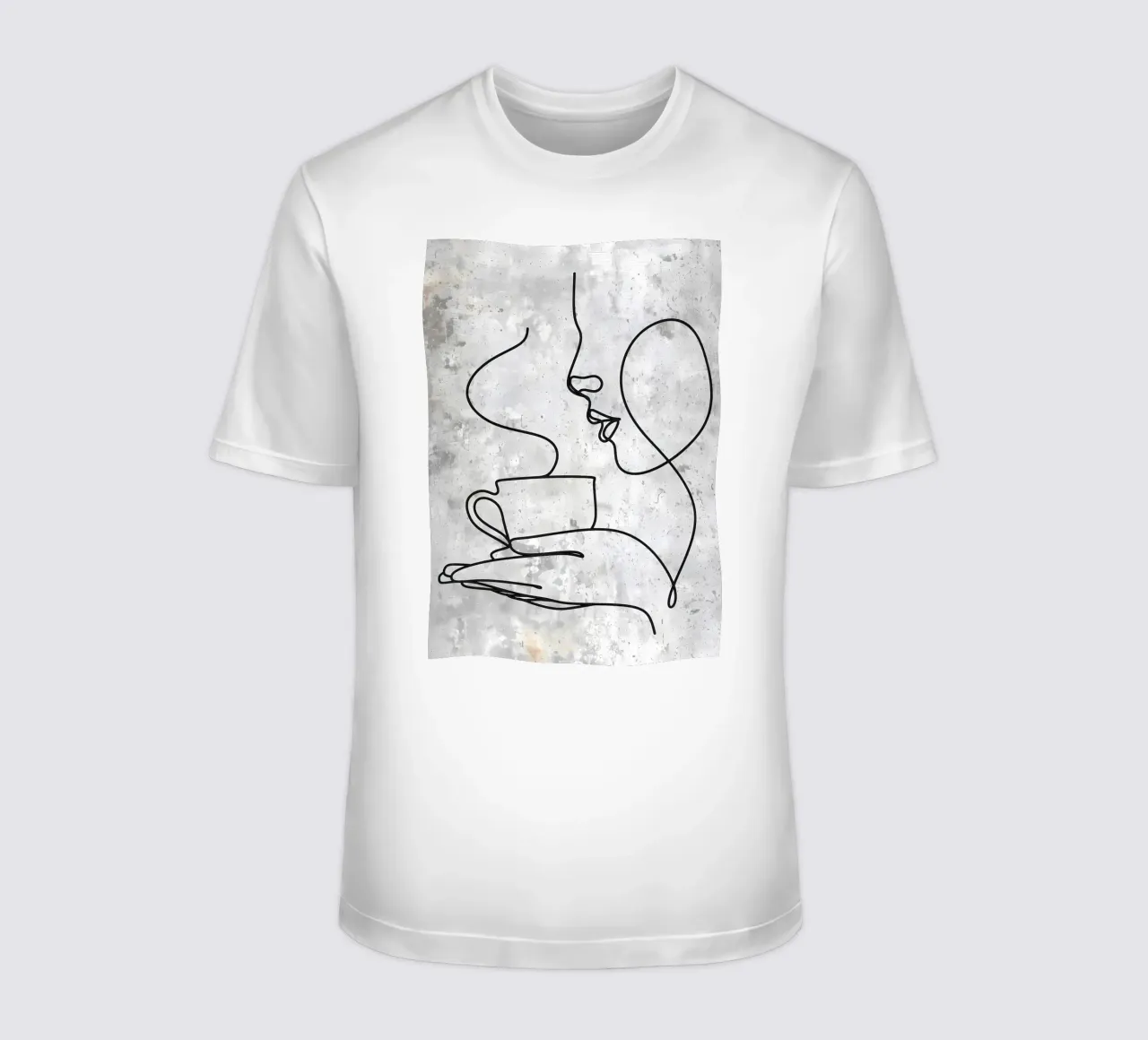 Tazza da caffè Bar Line Art t-shirt da Aiden Garcia