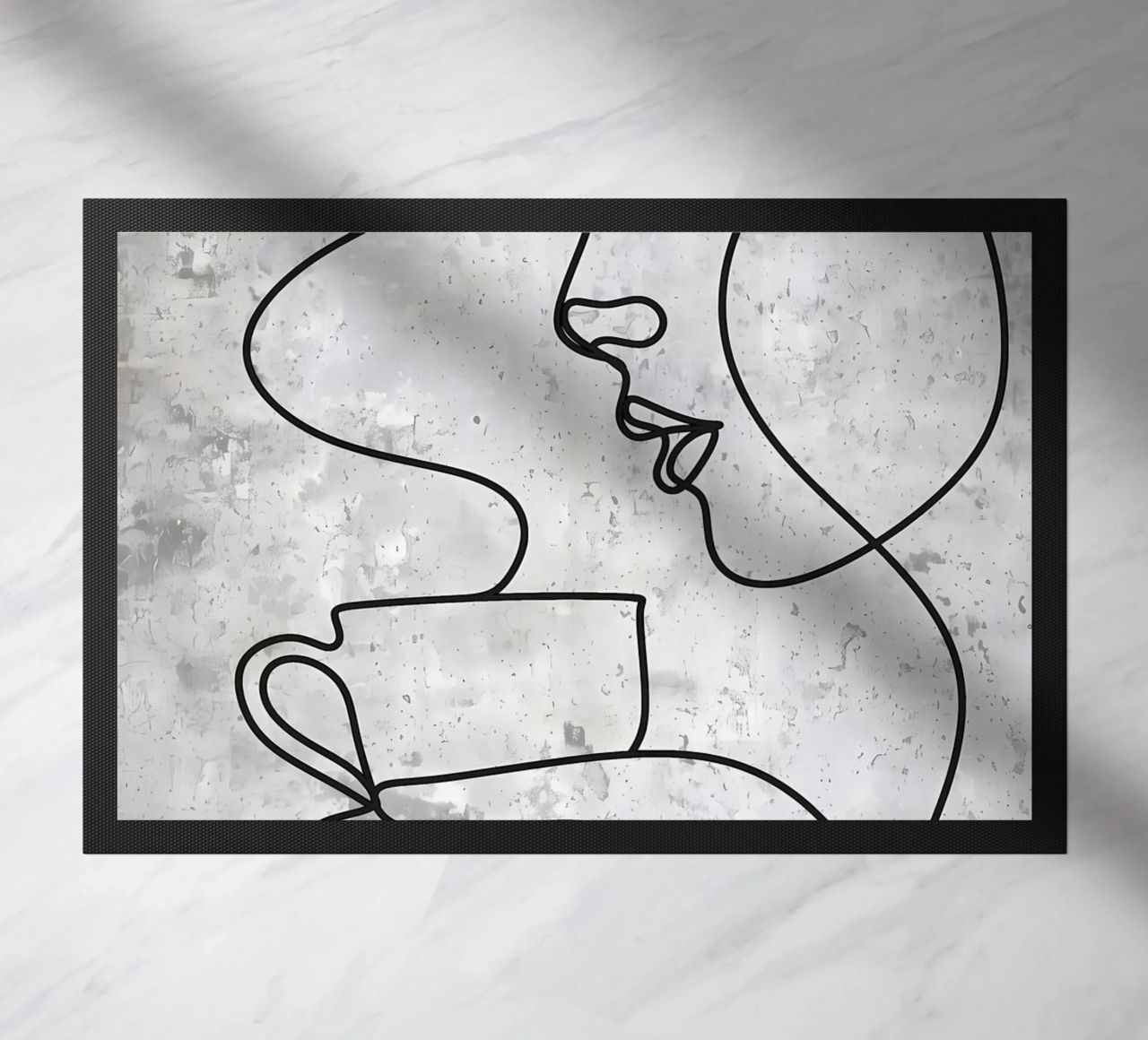 Tazza da caffè Bar Line Art zerbino da Aiden Garcia