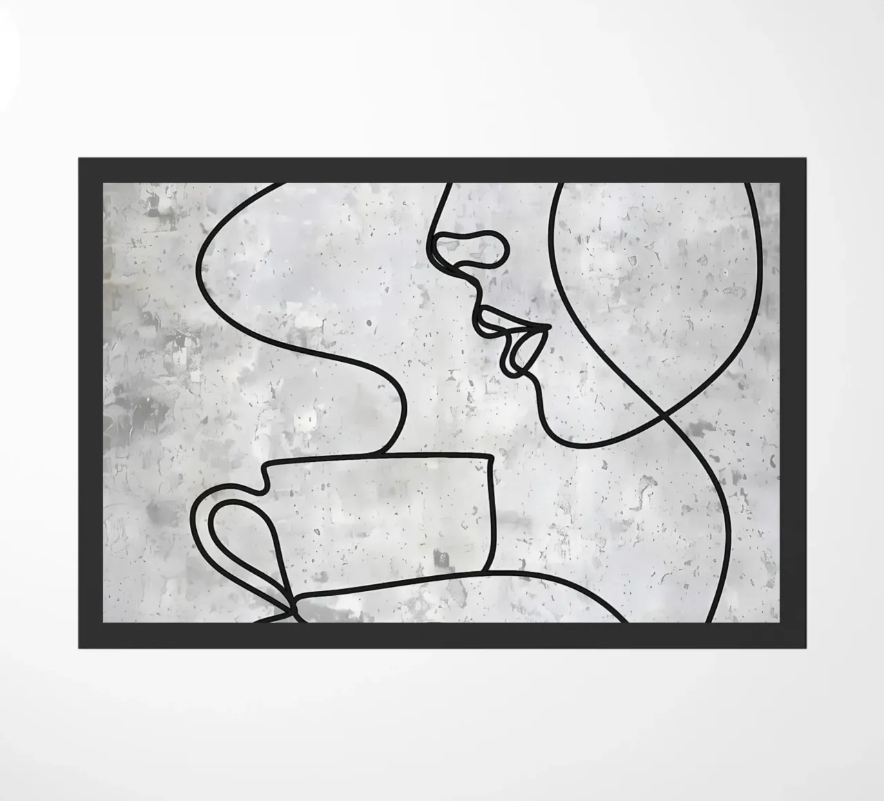 Tazza da caffè Bar Line Art zerbino da Aiden Garcia