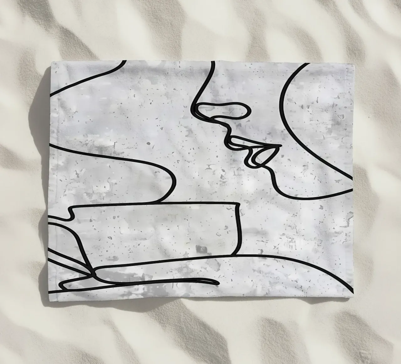 Tazza da caffè Bar Line Art telo mare da Aiden Garcia