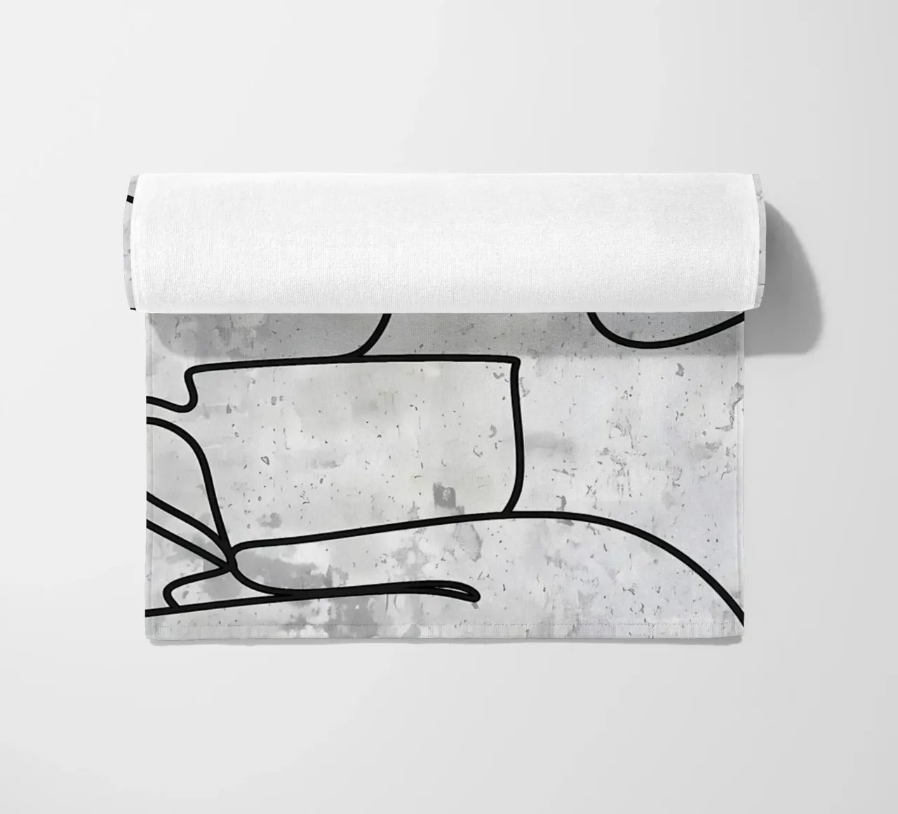 Tazza da caffè Bar Line Art telo mare da Aiden Garcia