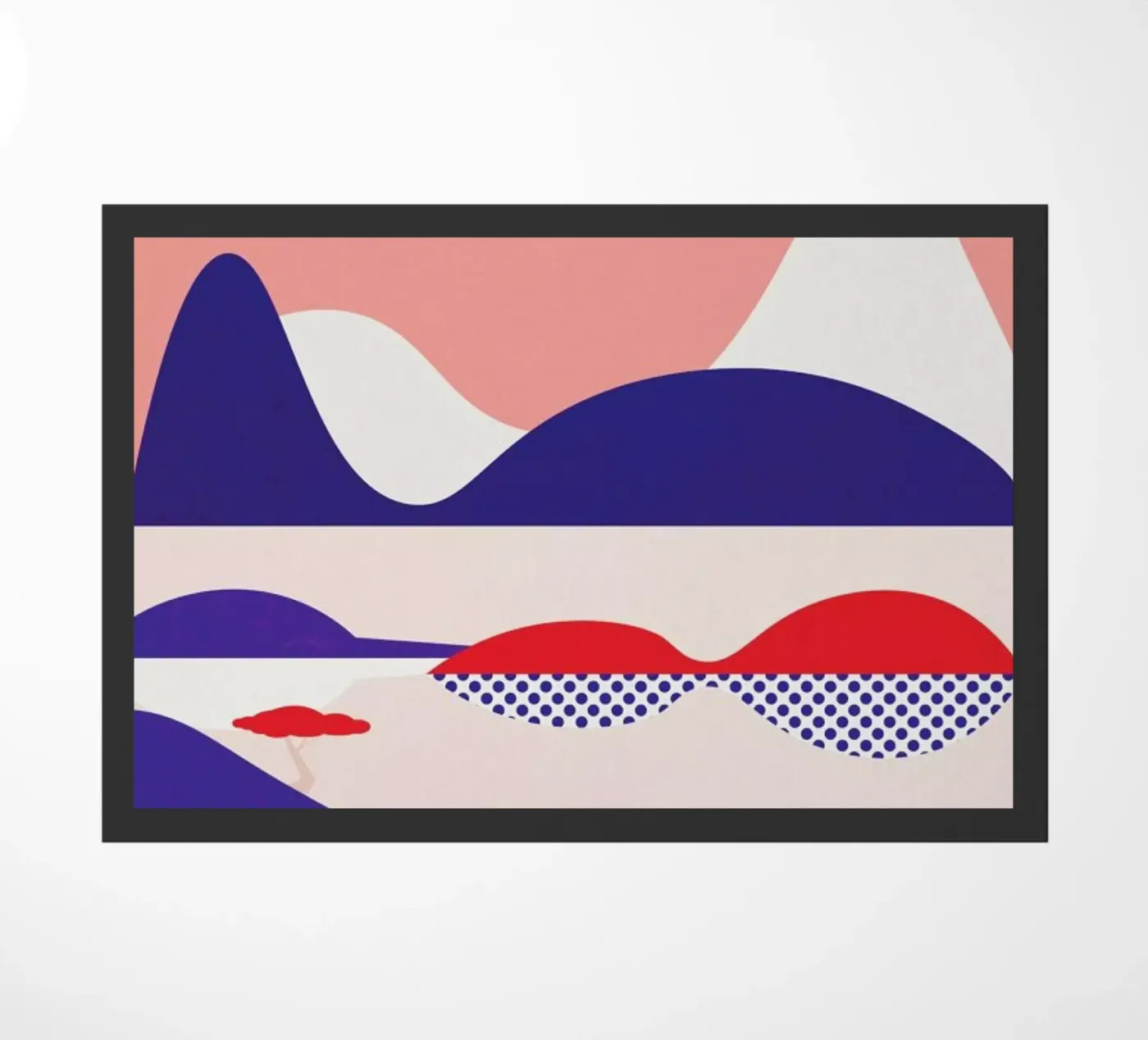 La Corse zerbino da The Cartography Collection