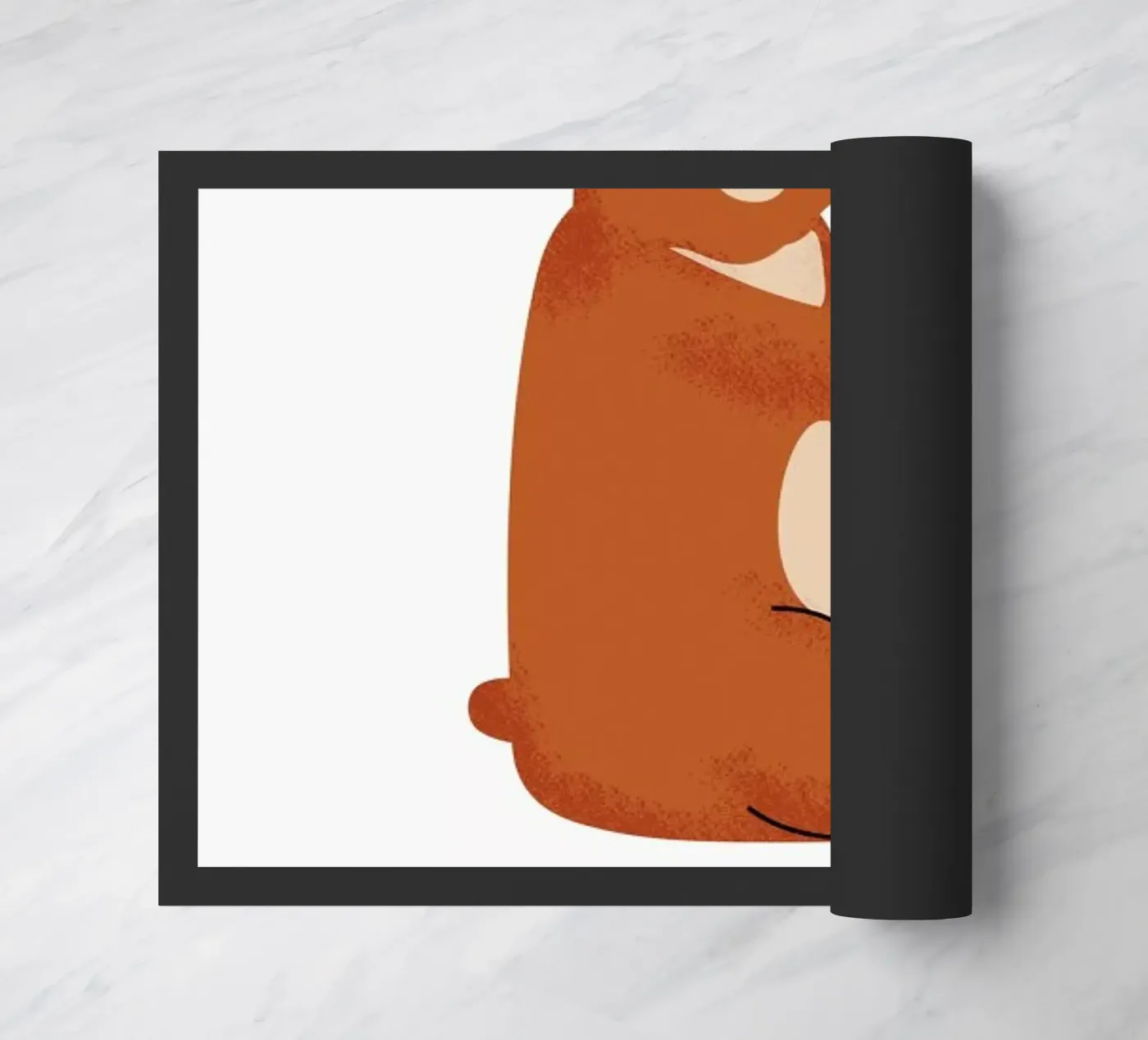 B for Bear doormat by Little Flourishes