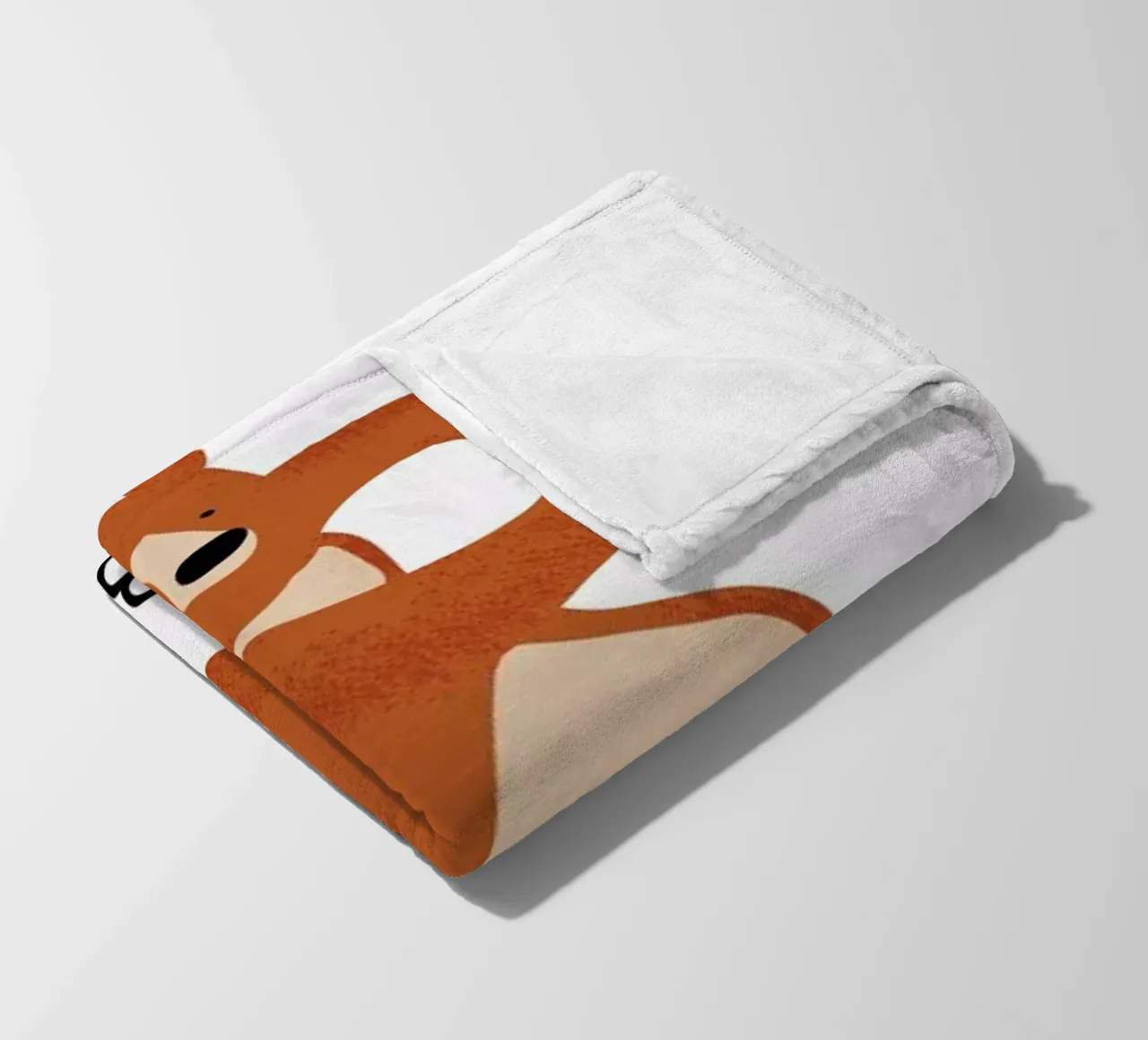 B for Bear coperta in pile da Little Flourishes