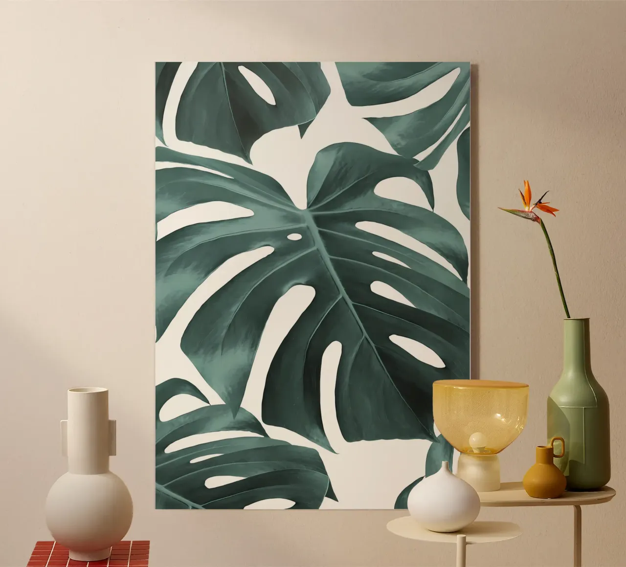 Minimalista floreale A38 plexiglass da Nicholas Campbell