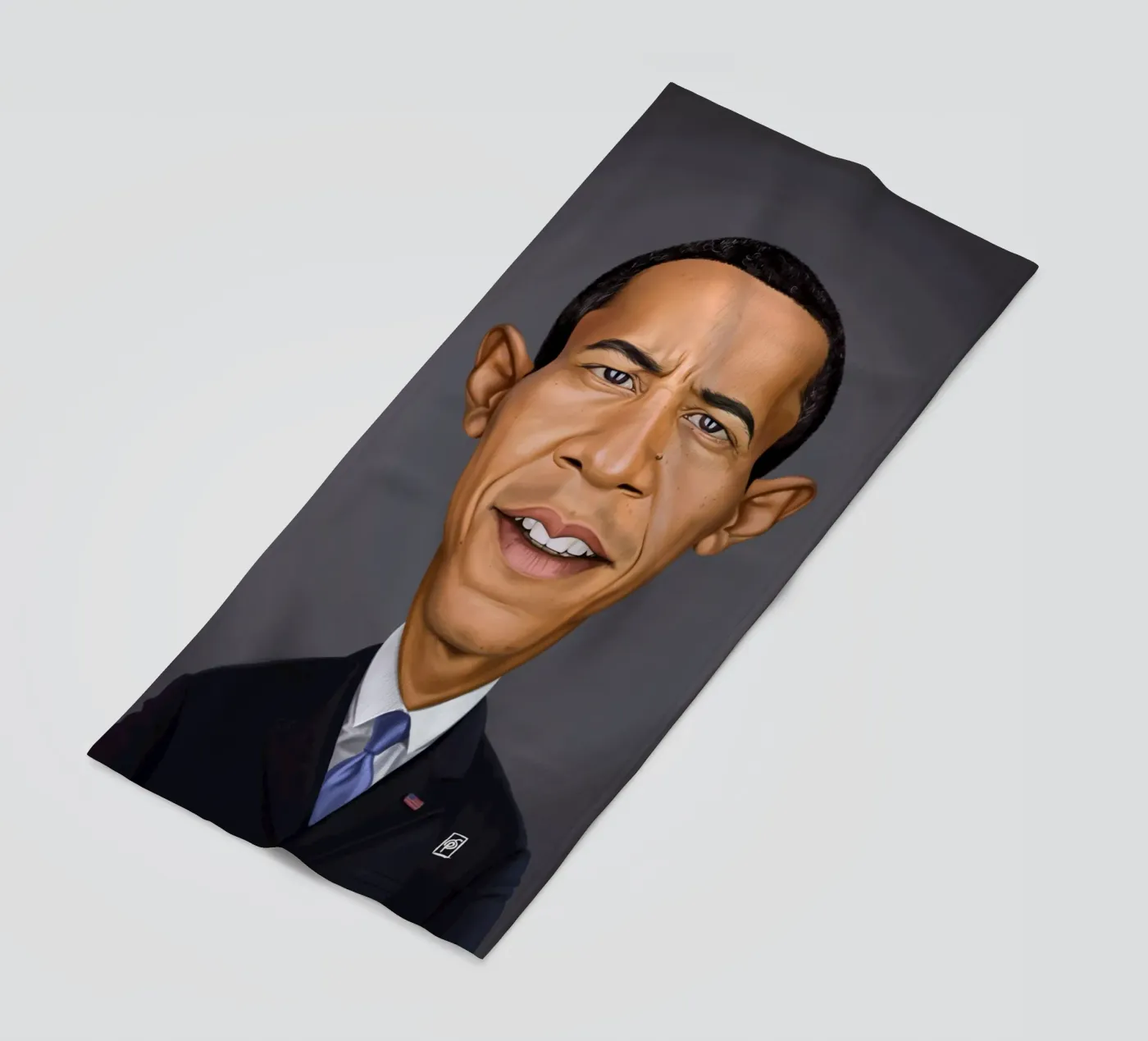 Barrack Obama telo mare da Rob Art | Illustration
