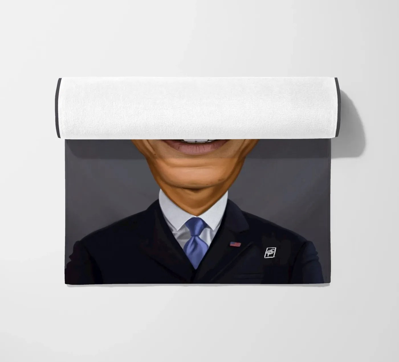 Barrack Obama telo mare da Rob Art | Illustration