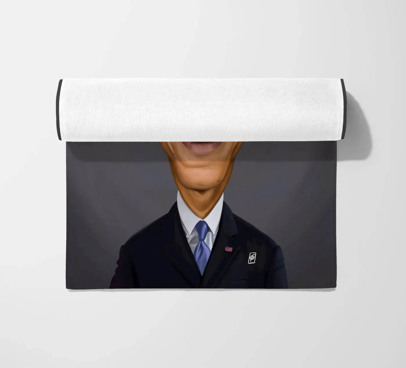 Barrack Obama telo mare da Rob Art | Illustration