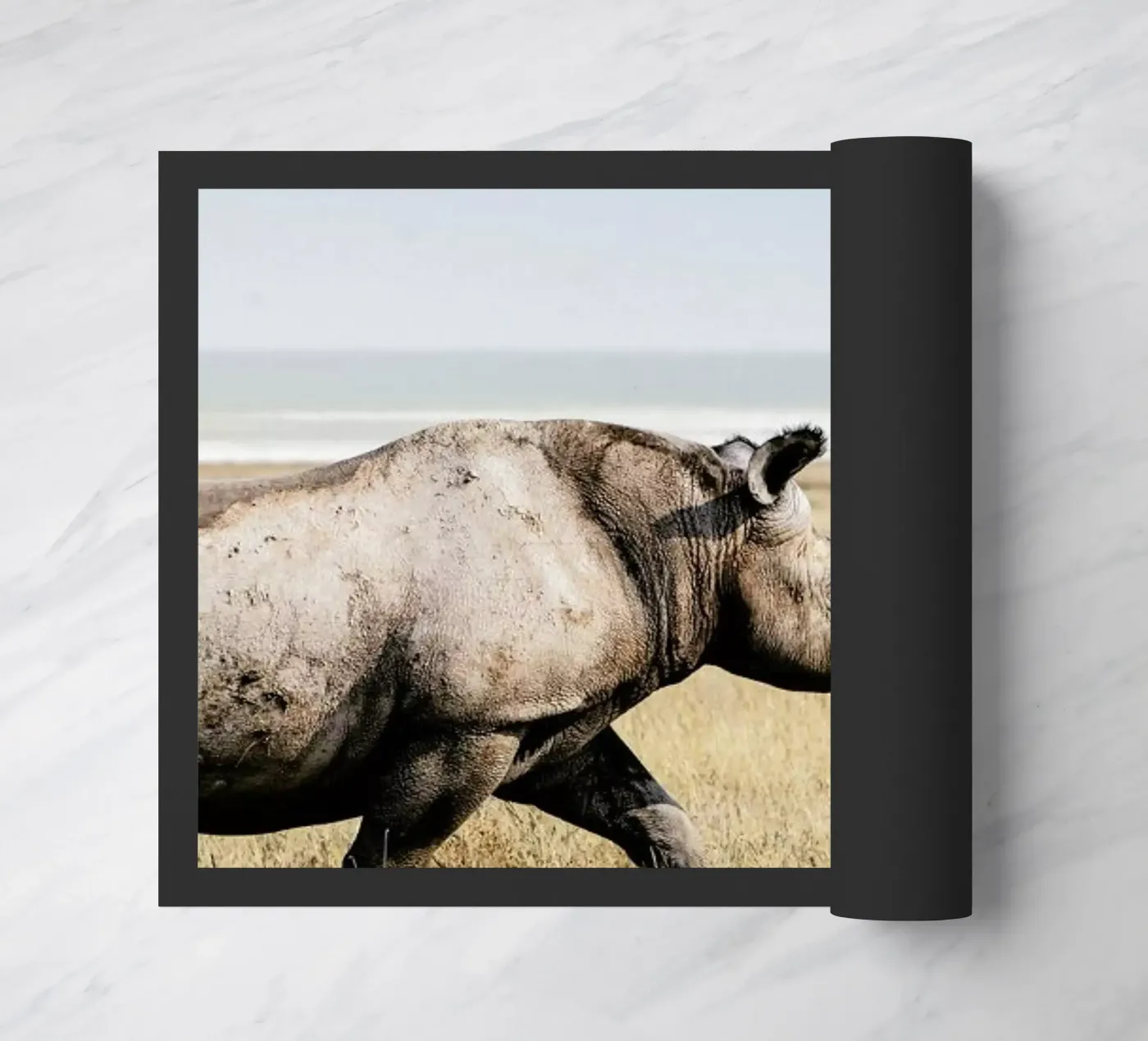 Rhino doormat by Natural Kingdom