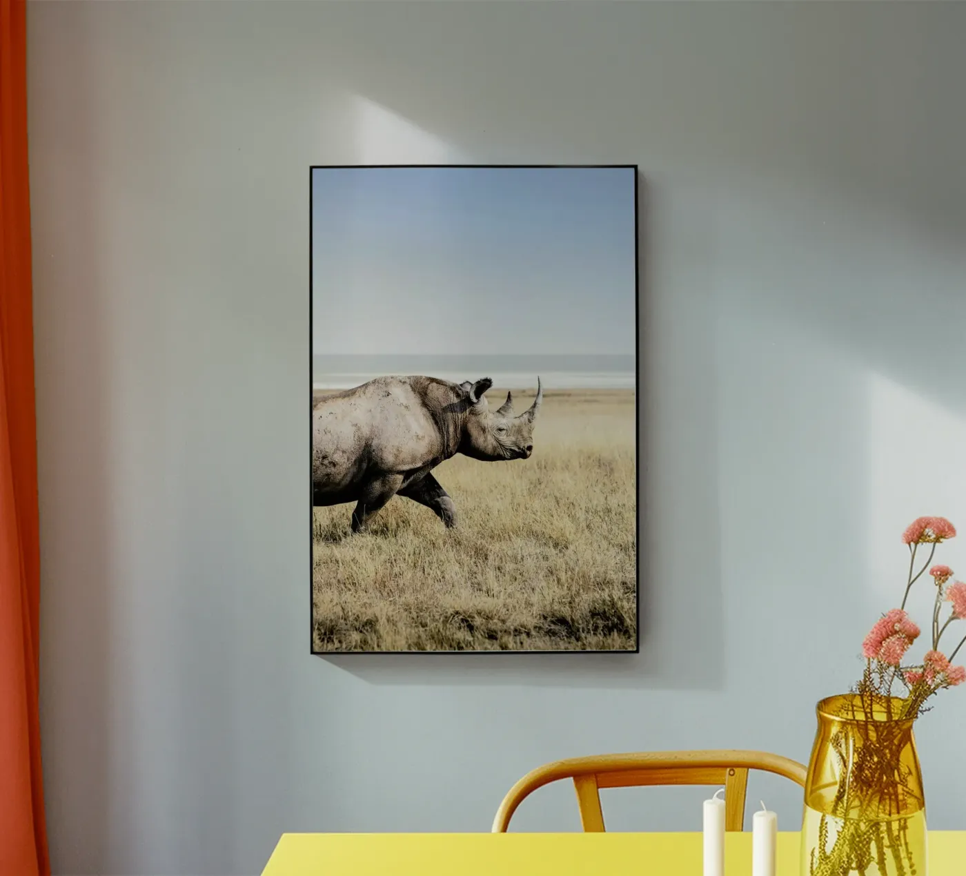 Rhino acryl van Natural Kingdom