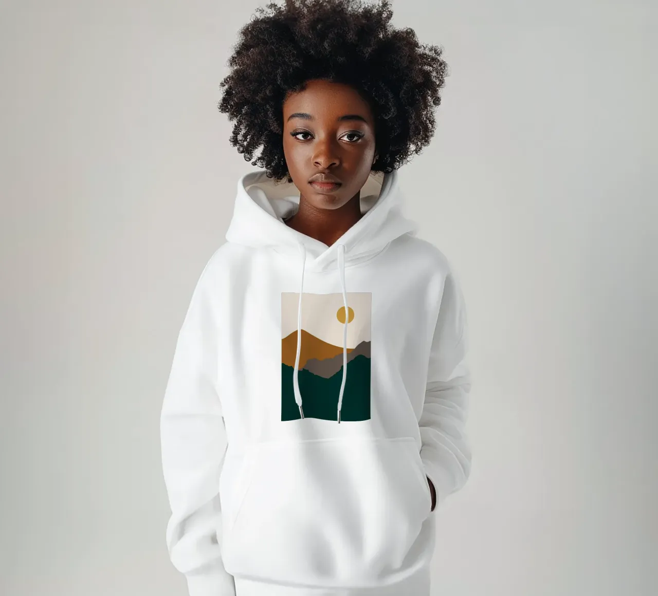 Nature Landscape v5 hoodie by Bartosz Powalka