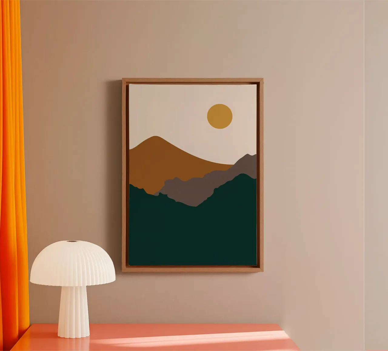 Nature Landscape v5 canvas by Bartosz Powalka