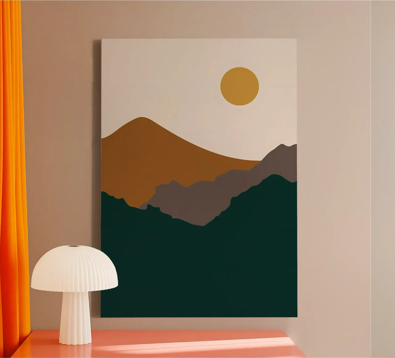 Nature Landscape v5 canvas by Bartosz Powalka