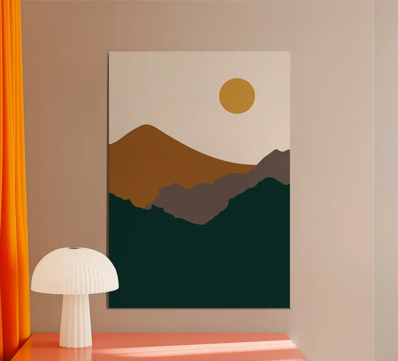 Paisaje natural v5 hahnemühle de Bartosz Powalka