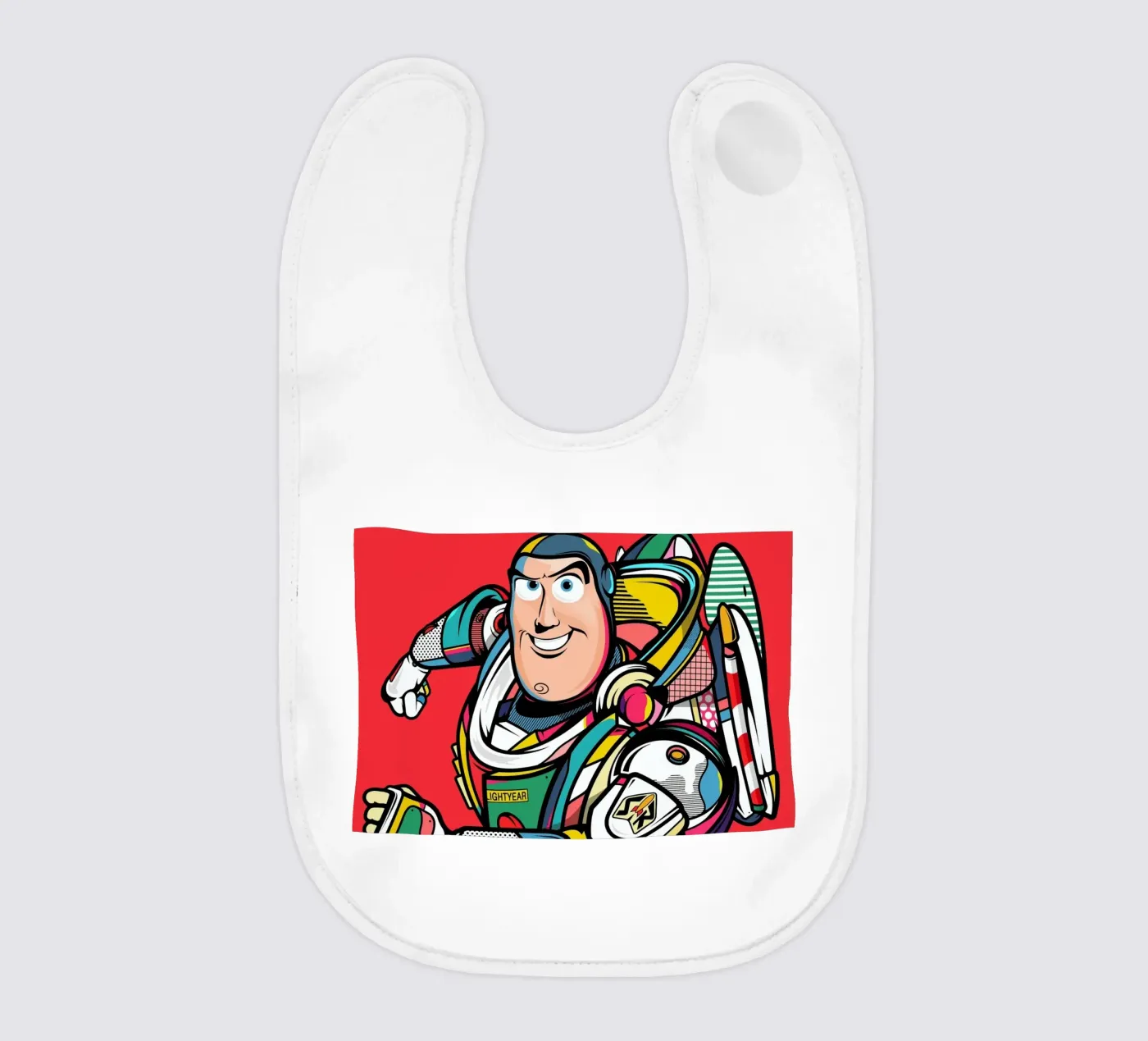 Buzz Lightyear bavaglino da Van Orton Design