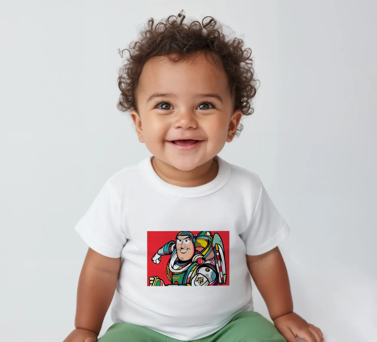 Buzz Lightyear maglietta neonato da Van Orton Design