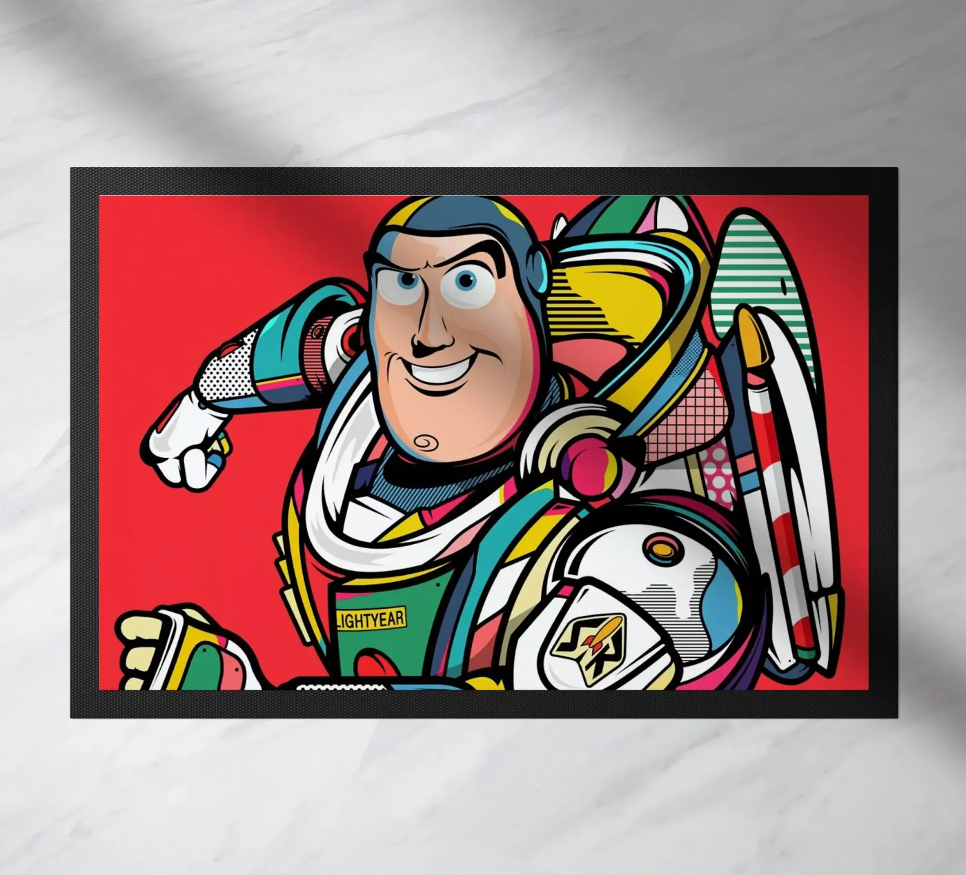 Buzz Lightyear deurmat van Van Orton Design