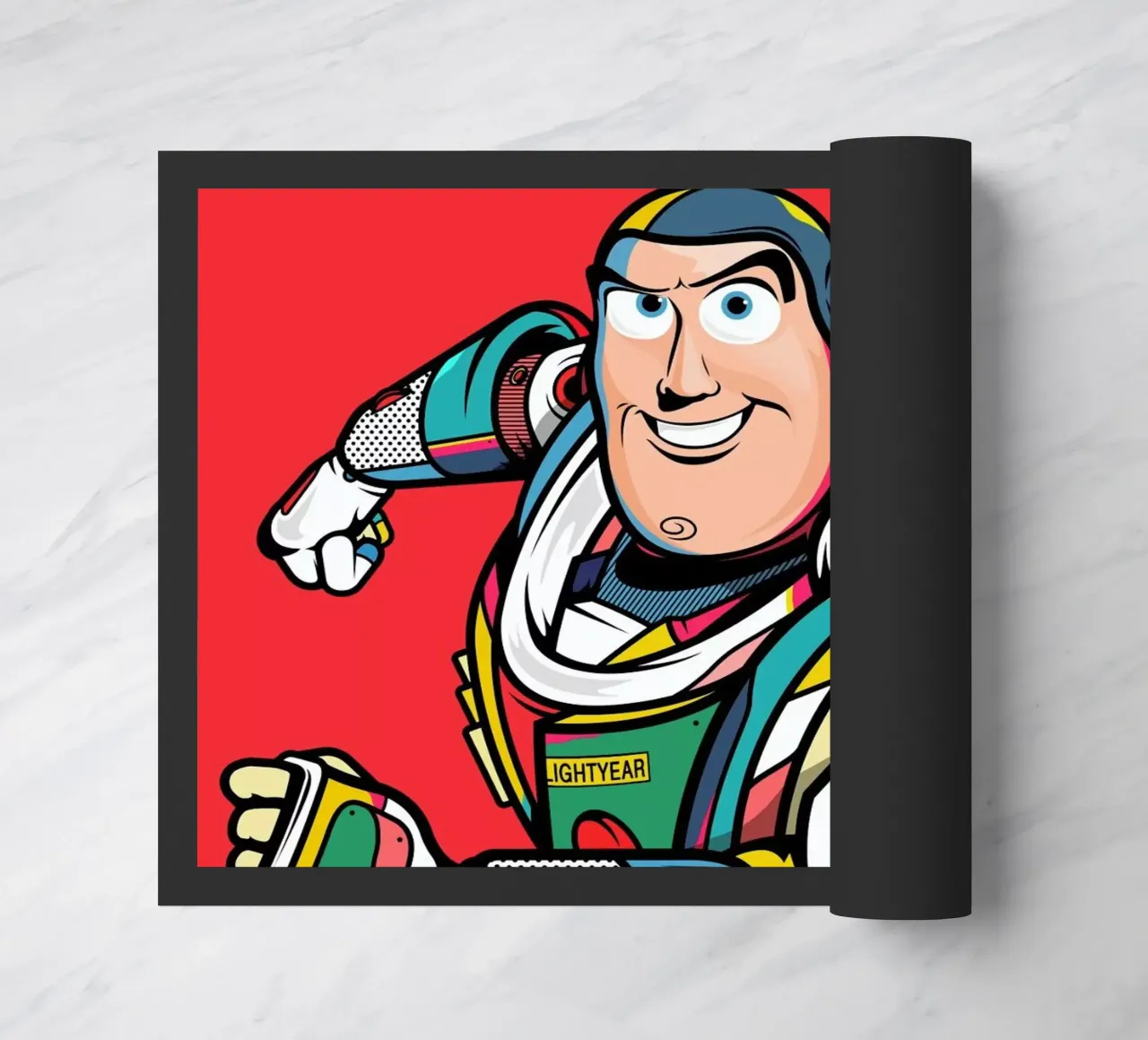 Buzz Lightyear deurmat van Van Orton Design