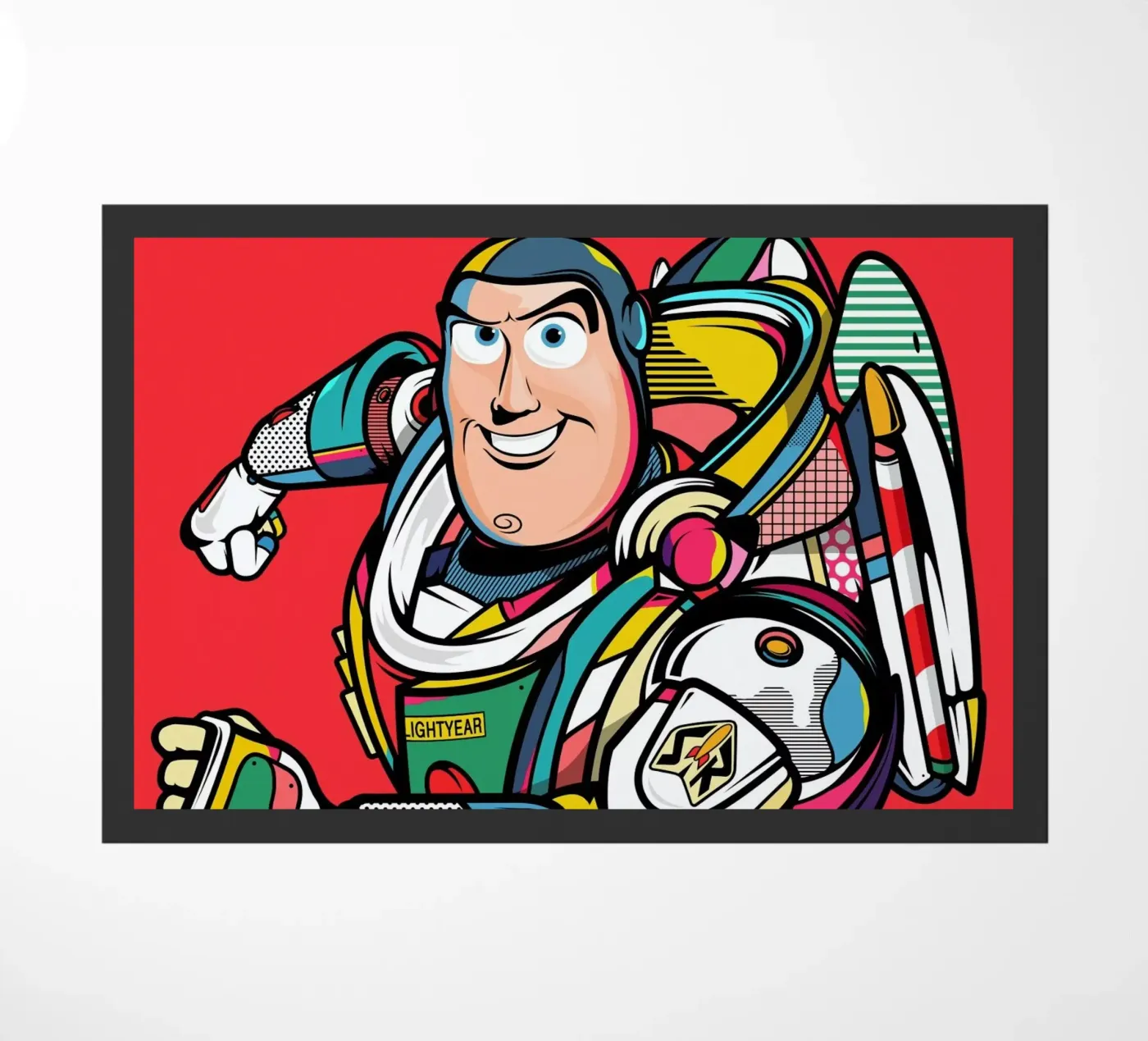 Buzz Lightyear deurmat van Van Orton Design