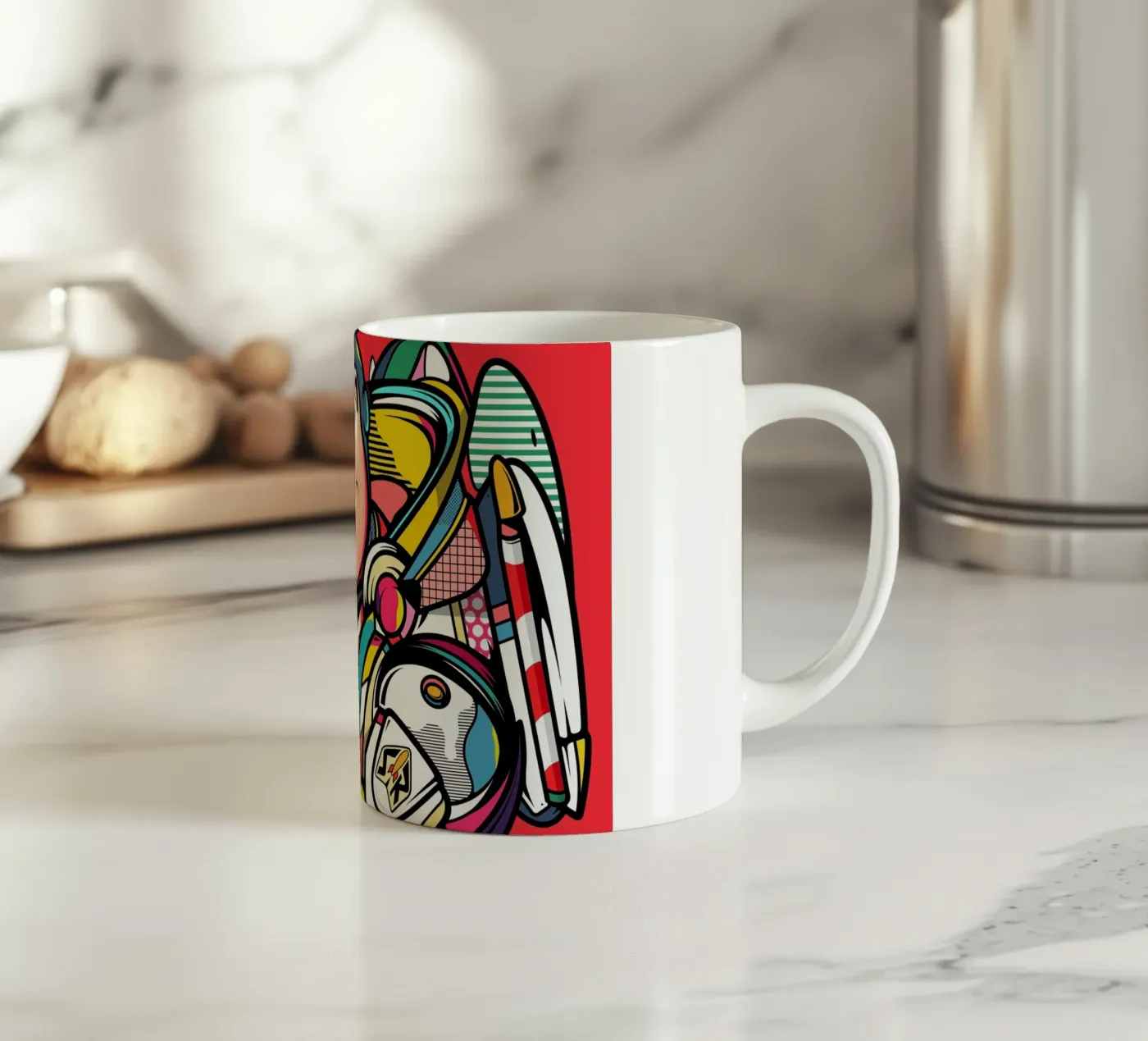 Buzz Lightyear ceramic mug by Van Orton Design